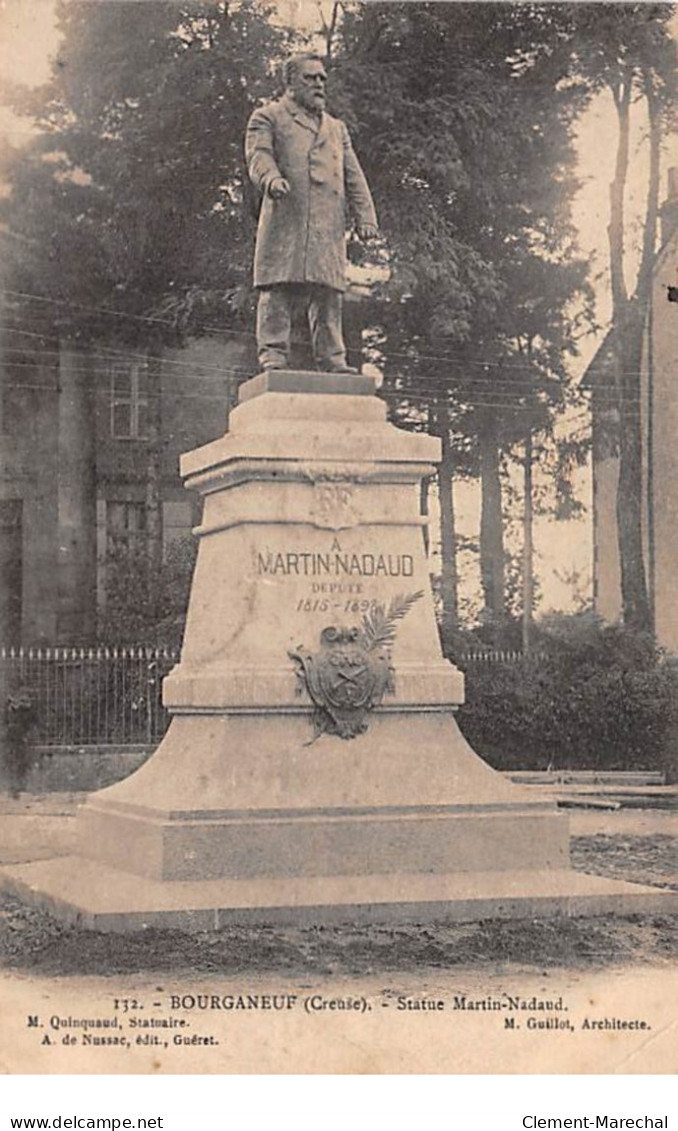 BOURGANEUF - Statue Martin Nadaud - Très Bon état - Bourganeuf