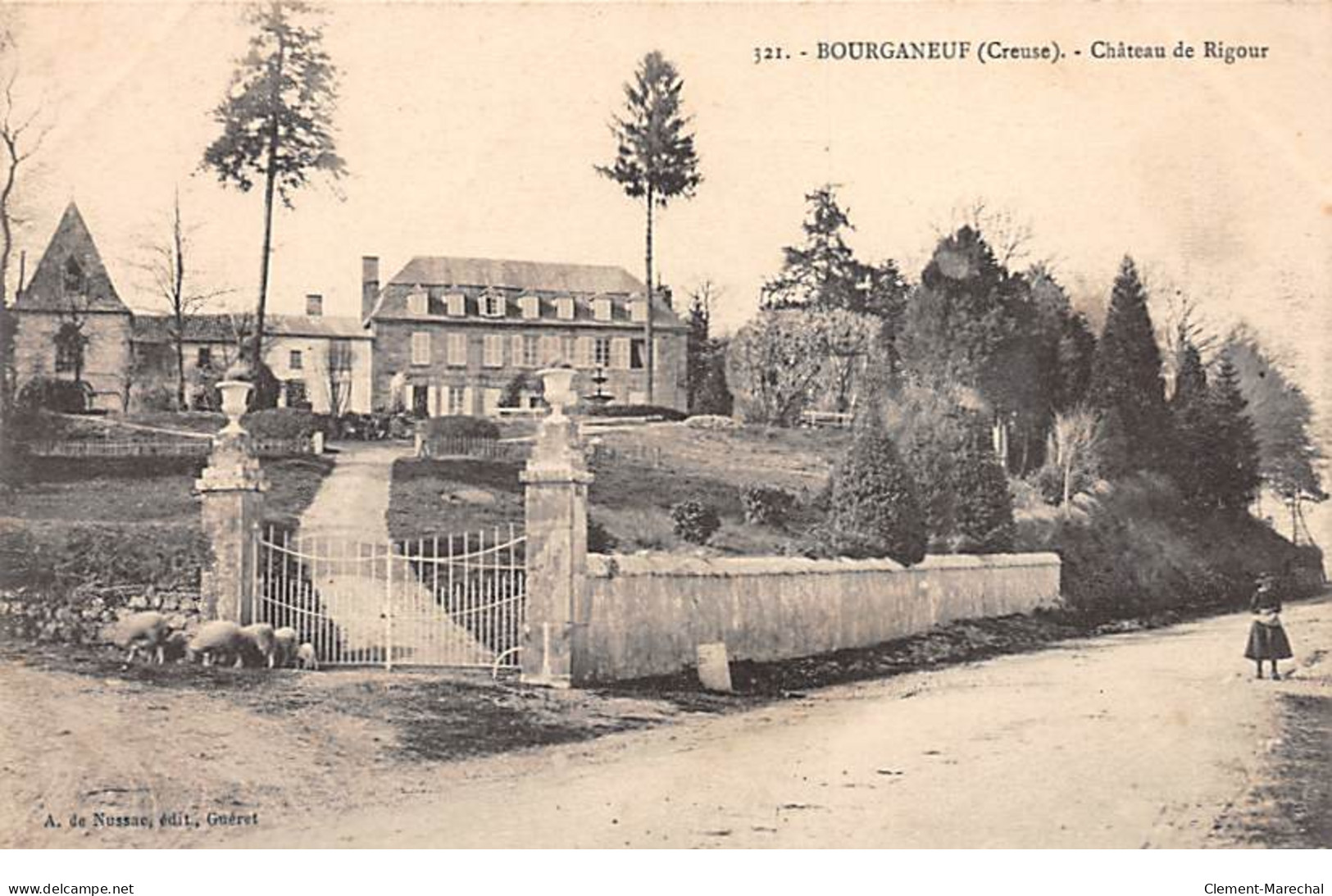 BOURGANEUF - Château De Rigour - Très Bon état - Bourganeuf