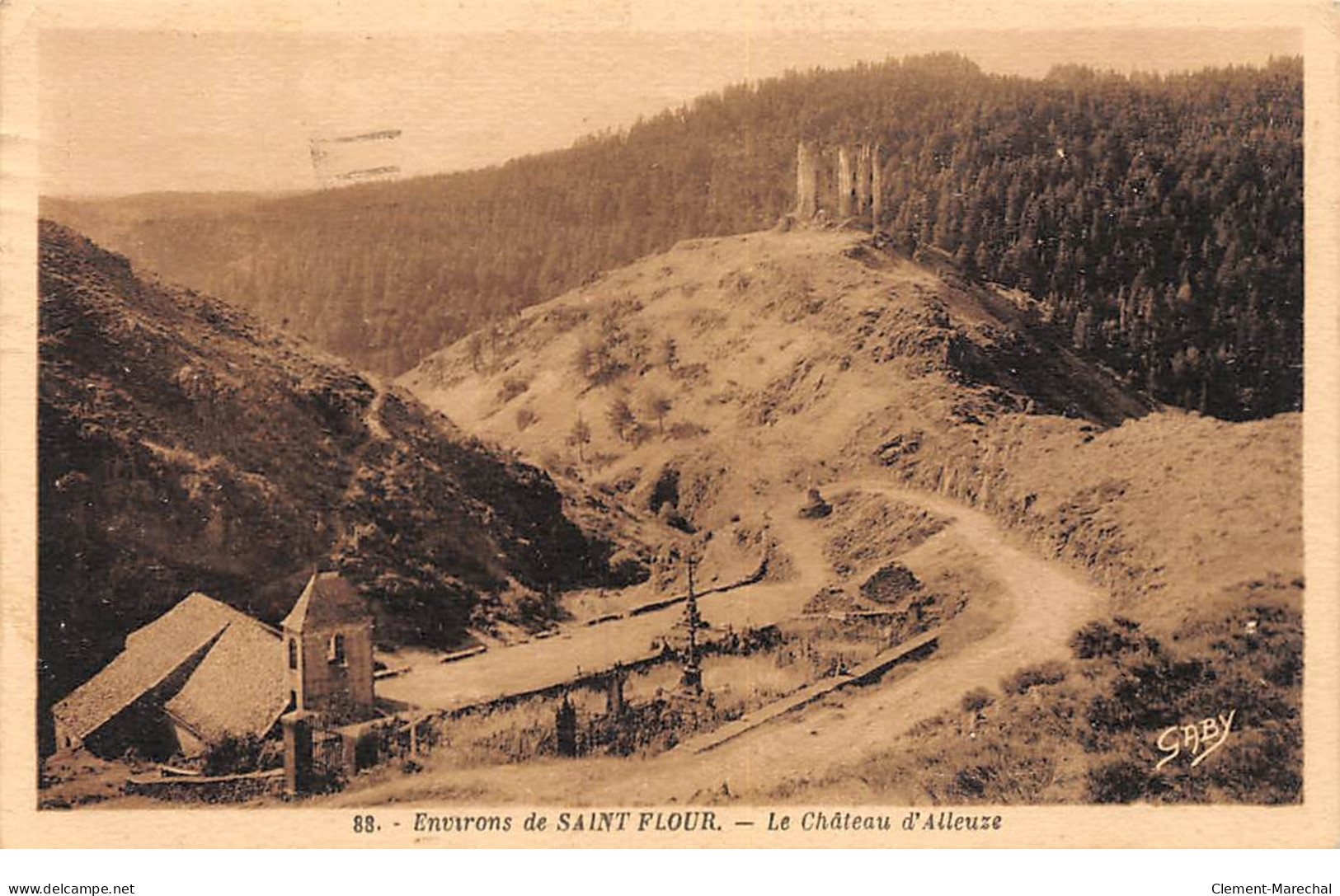 Environs De Saint Flour - Le Château D'Alleuze - Très Bon état - Autres & Non Classés