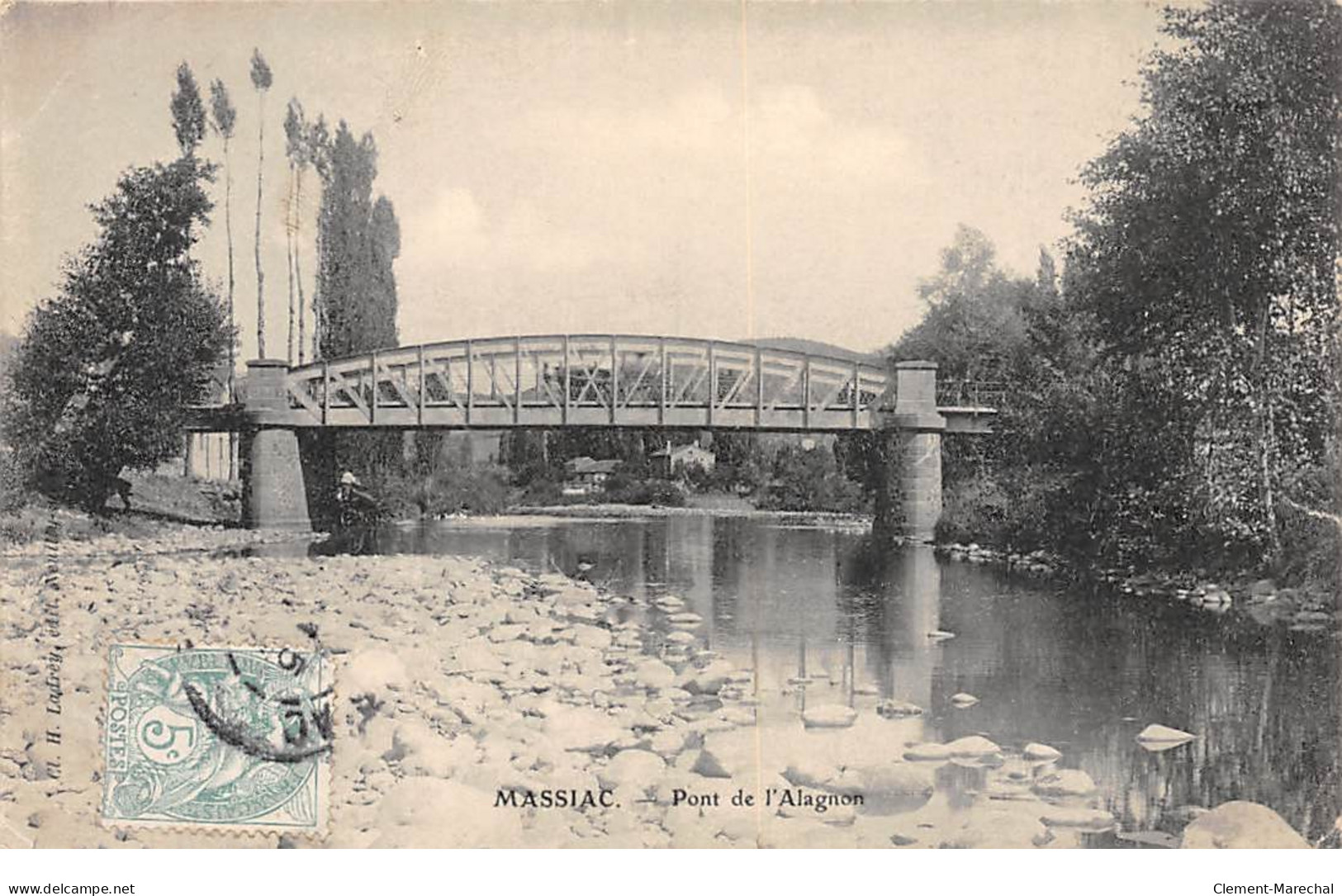 MASSIAC - Pont De L'Alagnon - Très Bon état - Autres & Non Classés