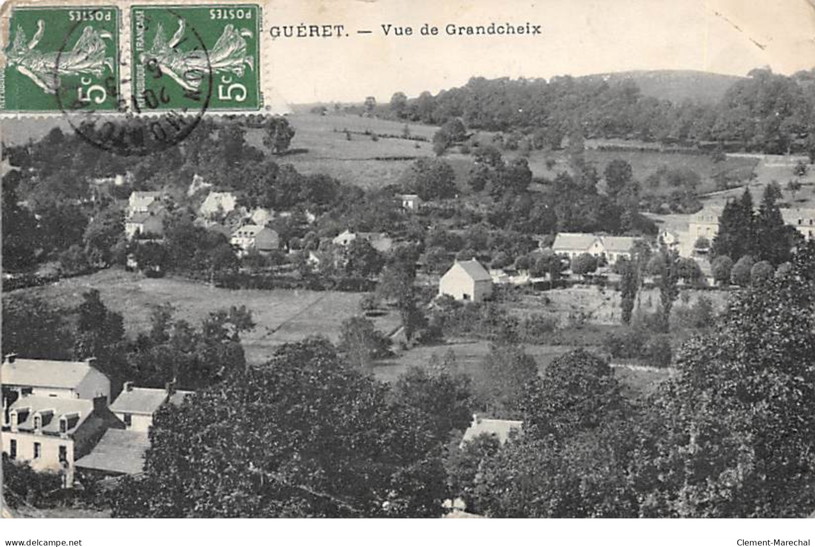 GUERET - Vue De Grandcheix - Très Bon état - Guéret