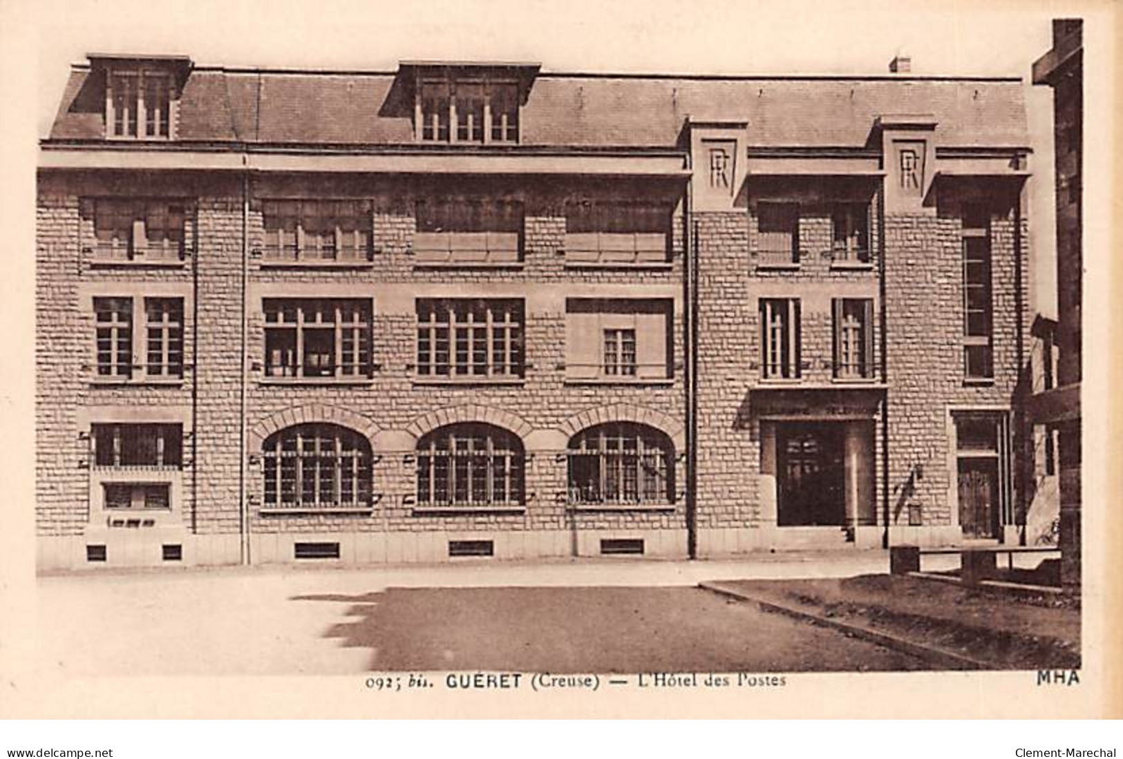 GUERET - L'Hôtel Des Postes - Très Bon état - Guéret