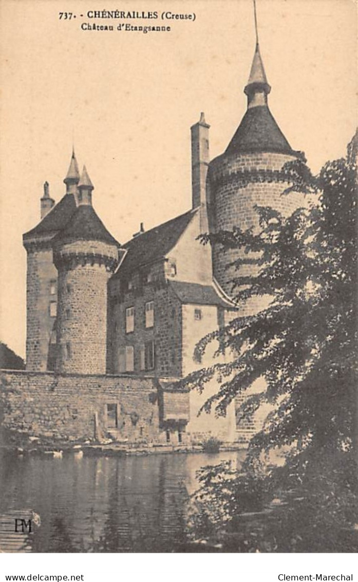 CHENERAILLES - Château D'Etangsanne - Très Bon état - Chenerailles