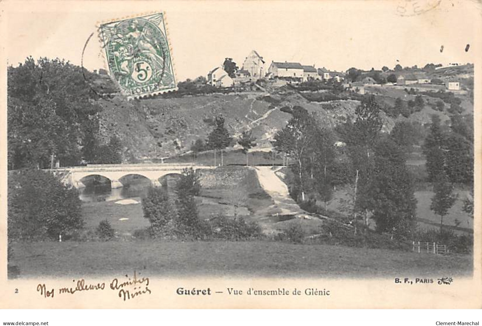 GUERET - Vue D'ensemble De Glénic - Très Bon état - Guéret