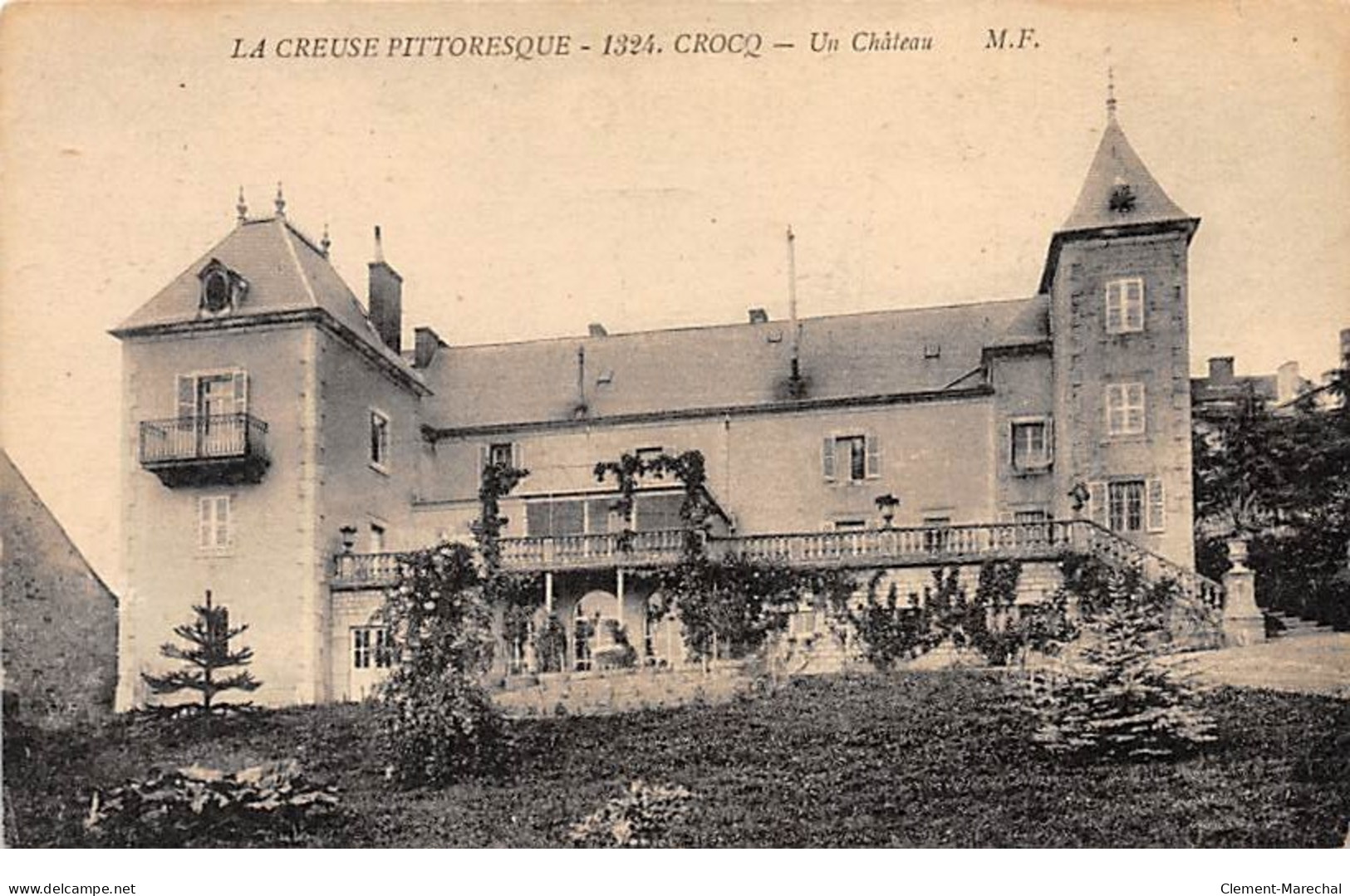 CROCQ - Un Château - Très Bon état - Crocq