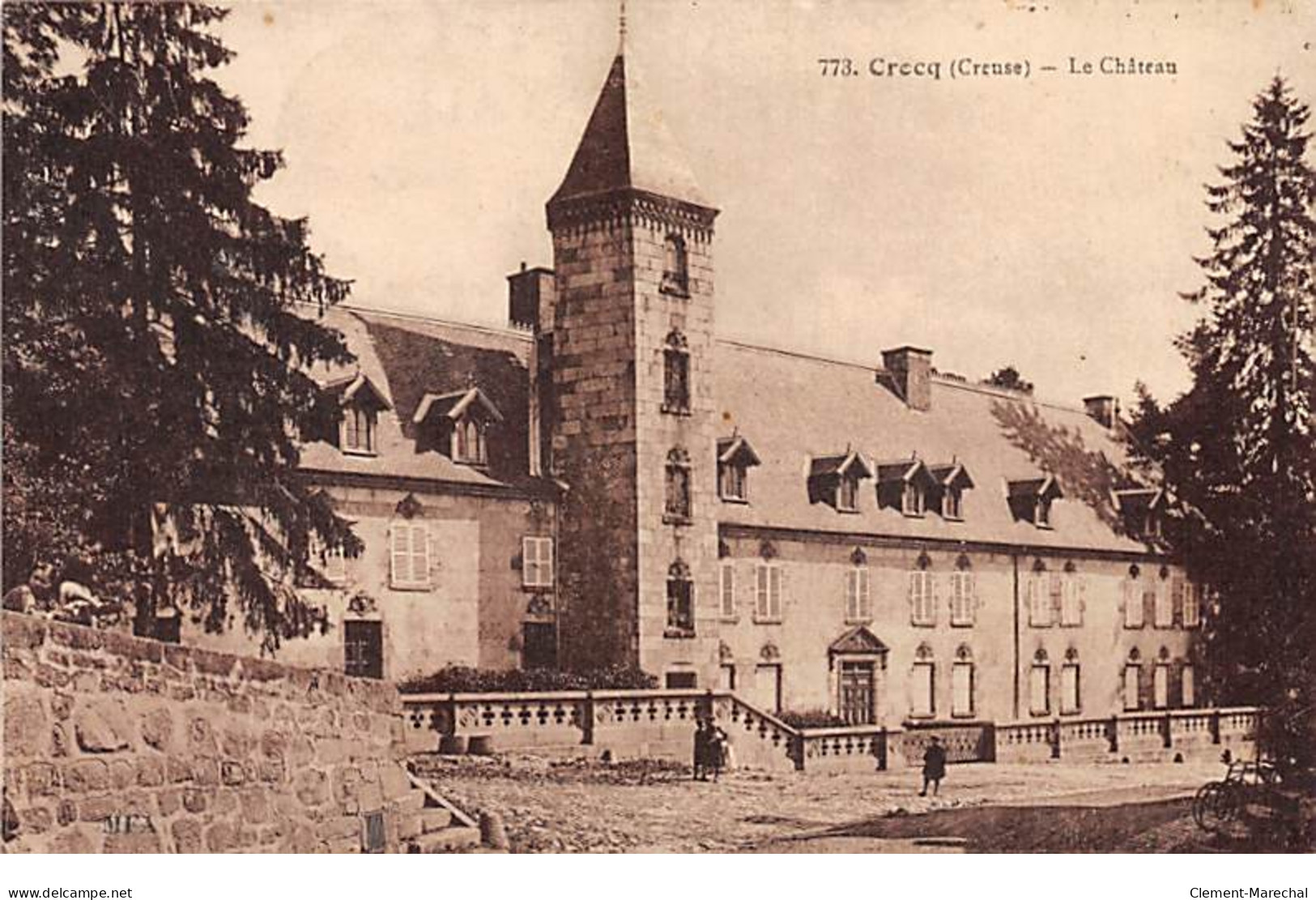 CROCQ - Le Château - Très Bon état - Crocq