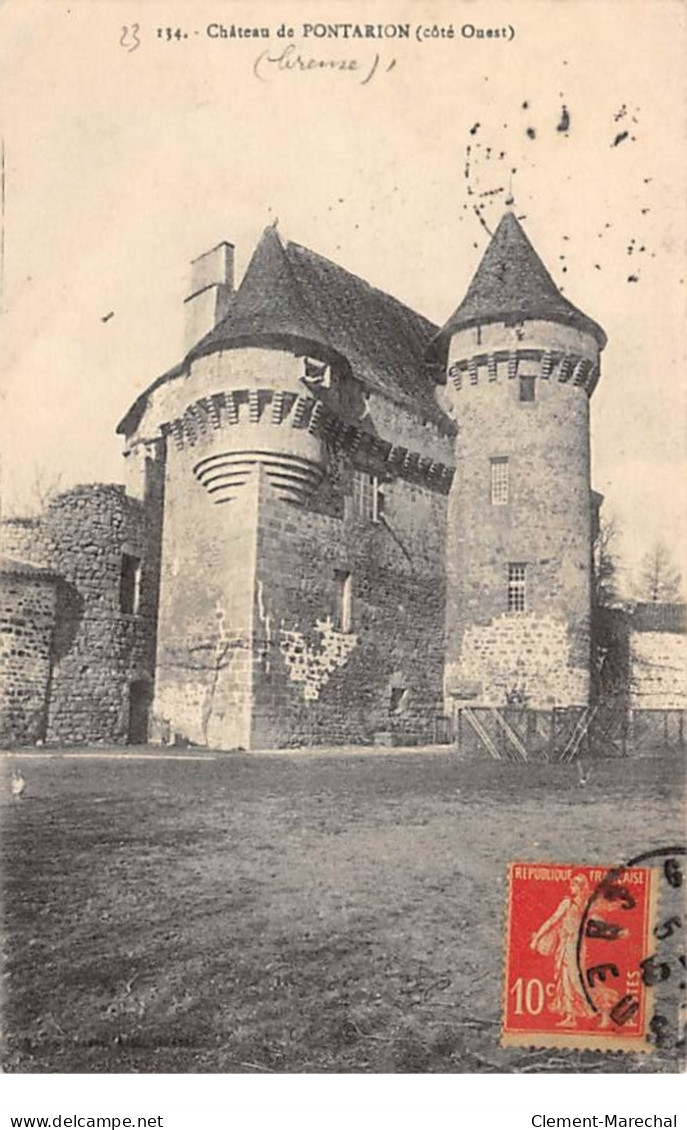 Château De PONTARION - Très Bon état - Pontarion