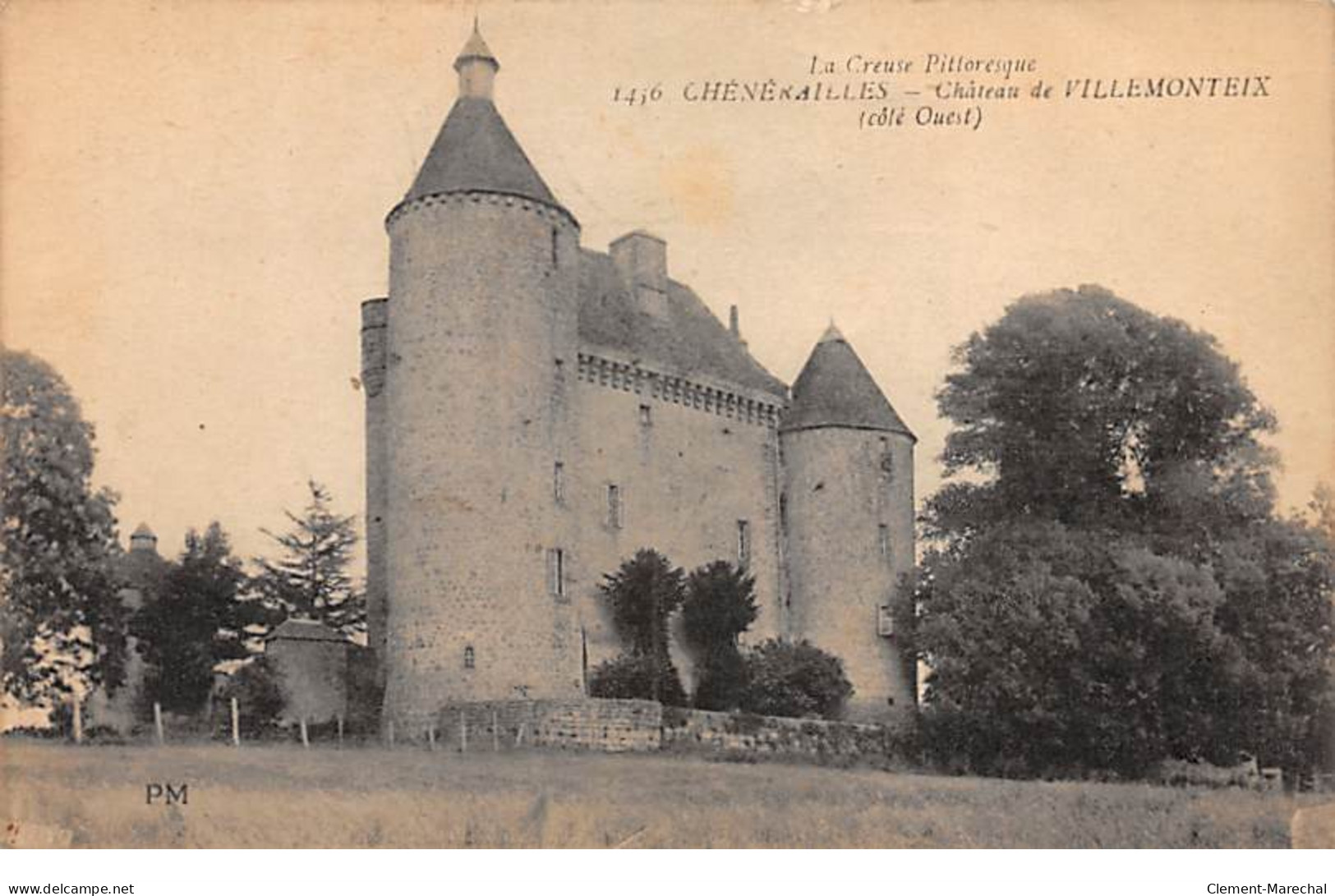 CHENERAILLES - Château De Villemonteix - Très Bon état - Chenerailles