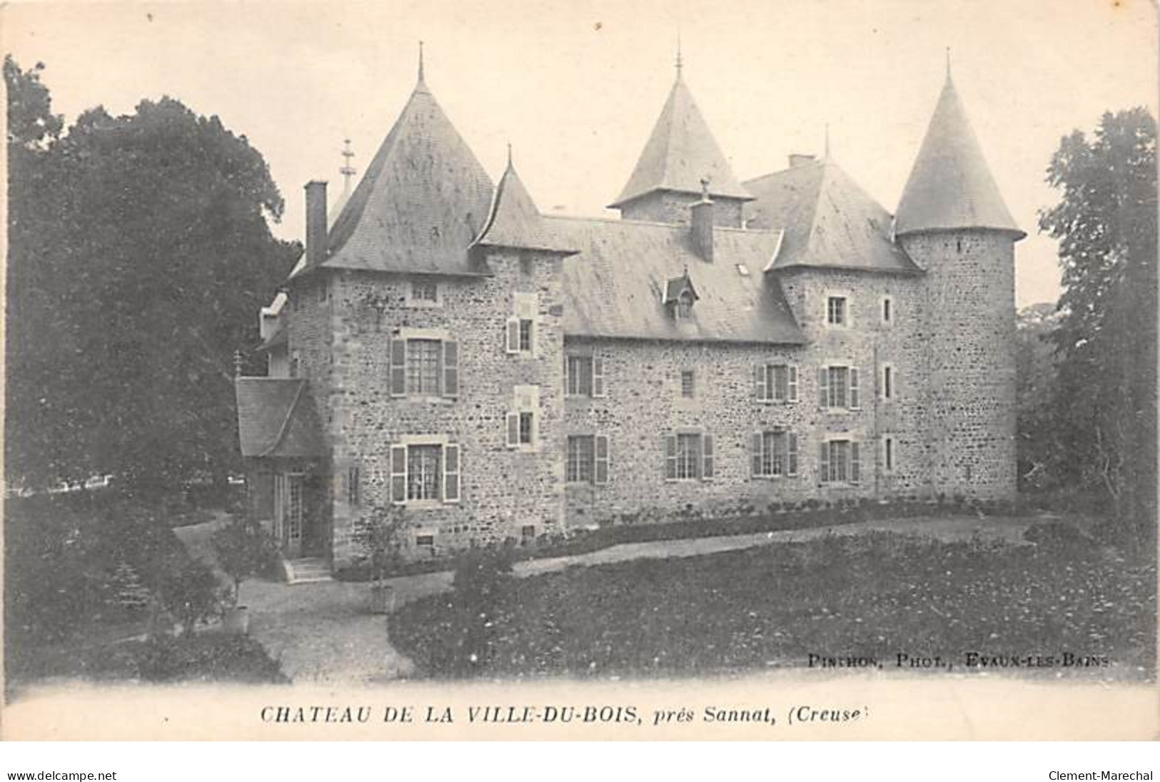 Château De La Ville Du Bois , Près Sannat - Très Bon état - Other & Unclassified