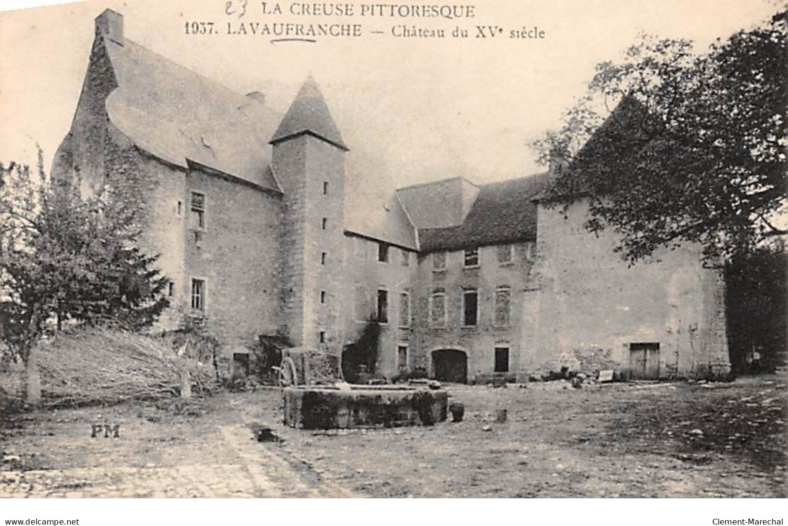 LAVAUFRANCHE Près Boussac - Château - Très Bon état - Other & Unclassified