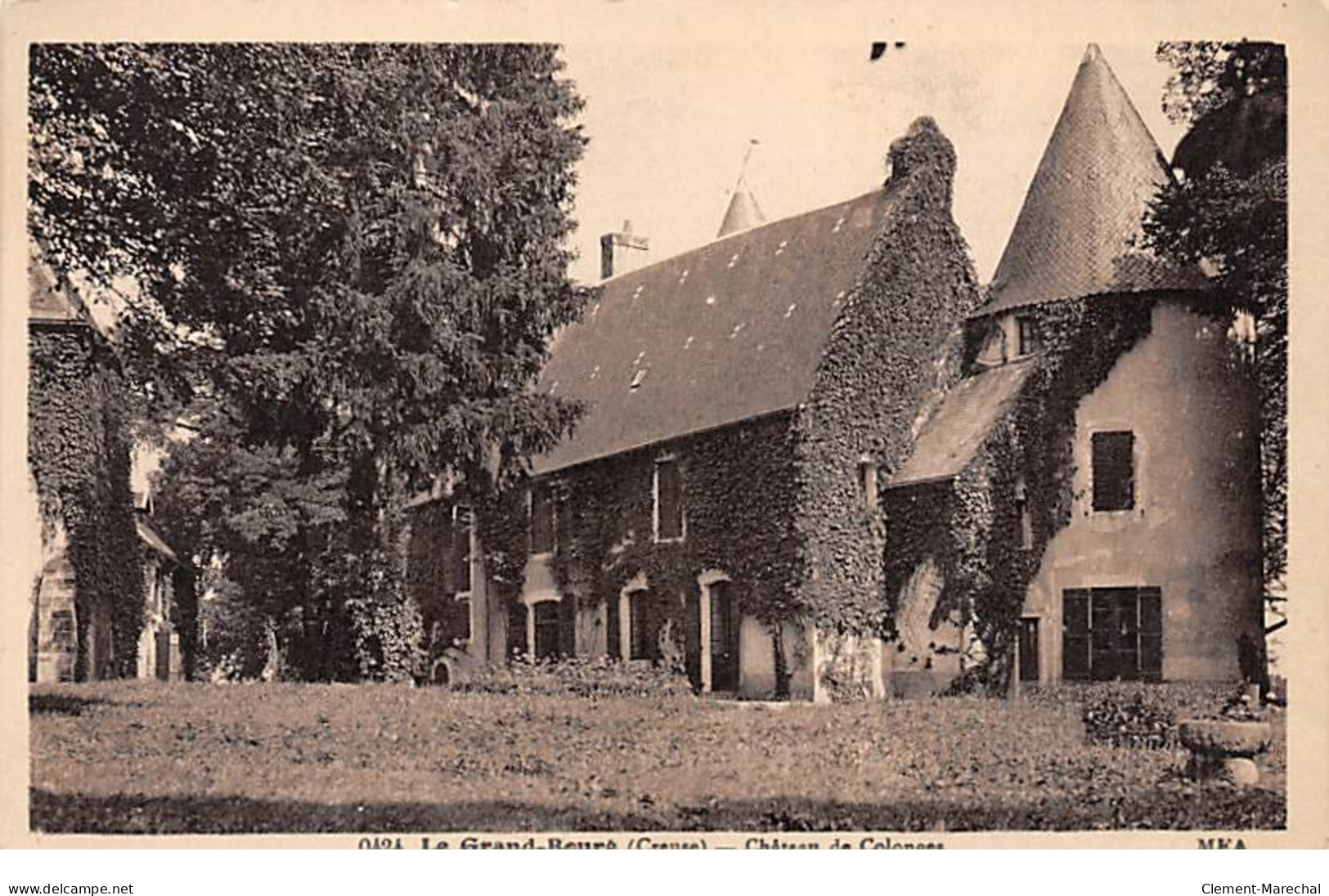 LE GRAND BOURG - Château Du COLONGES - Très Bon état - Other & Unclassified