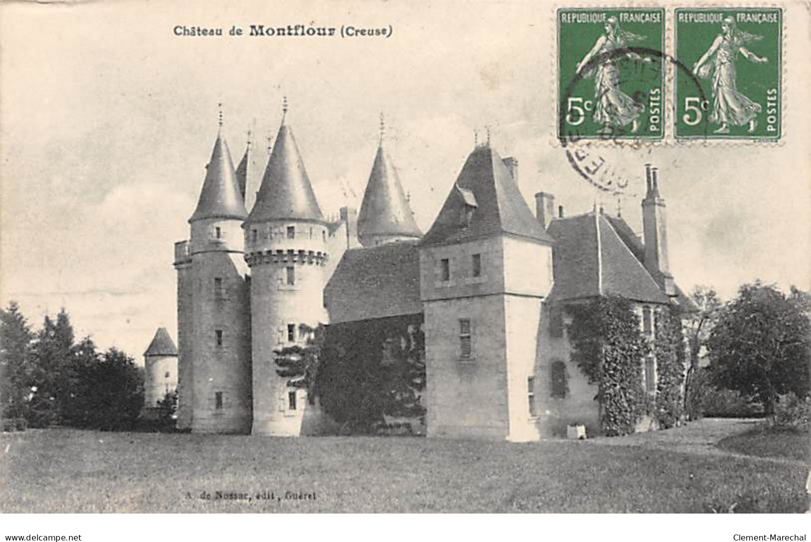 Château De MONTFLOUR - état - Sonstige & Ohne Zuordnung