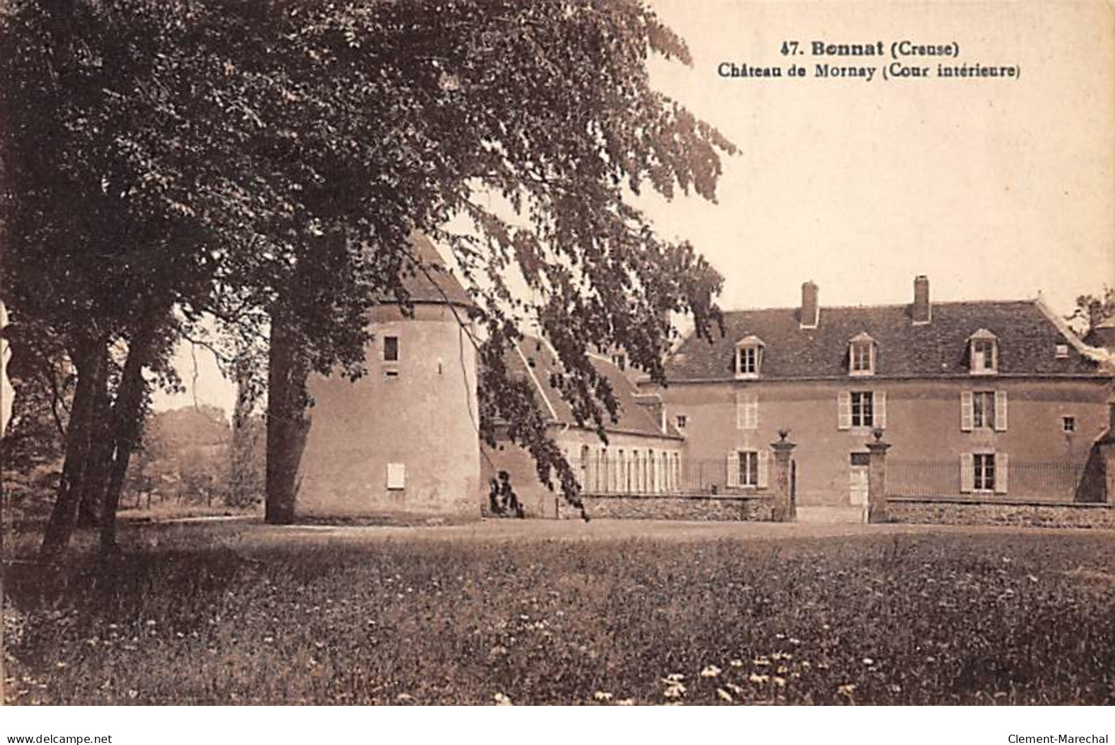 BONNAT - Château De Mornay - Très Bon état - Andere & Zonder Classificatie