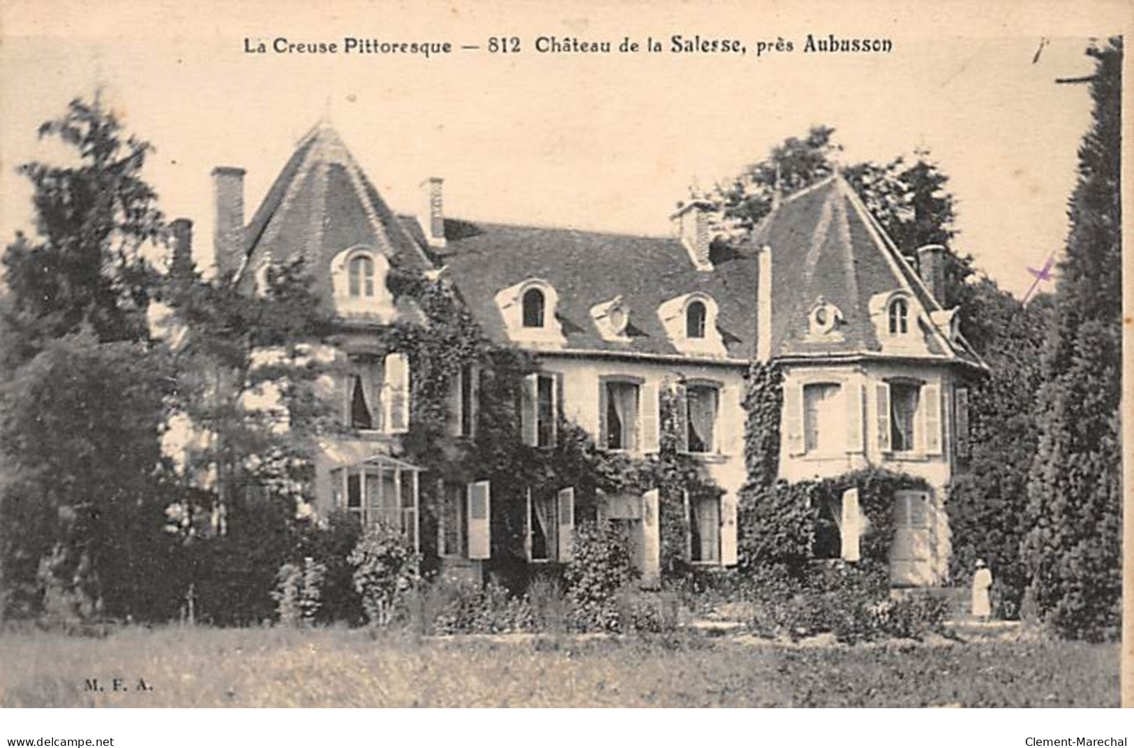 Château De La SALESSE Près Aubusson - Très Bon état - Sonstige & Ohne Zuordnung