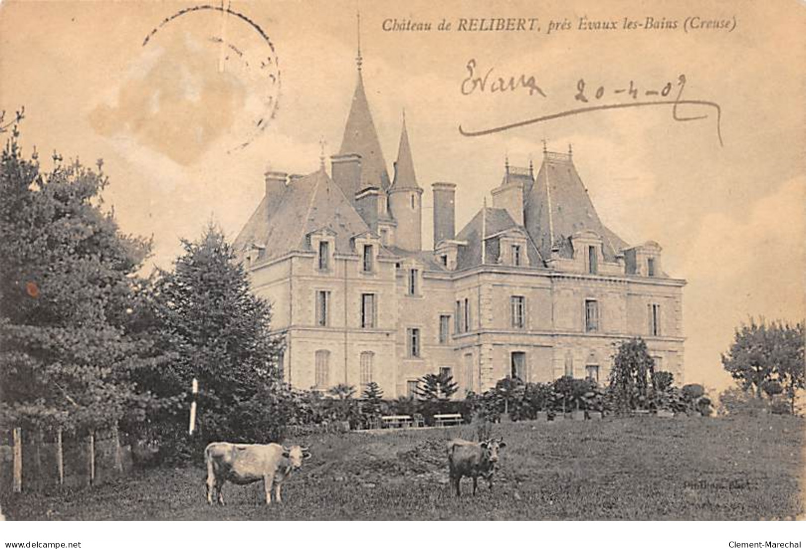 Château De RELIBERT Près Evaux Les Bains - Très Bon état - Sonstige & Ohne Zuordnung