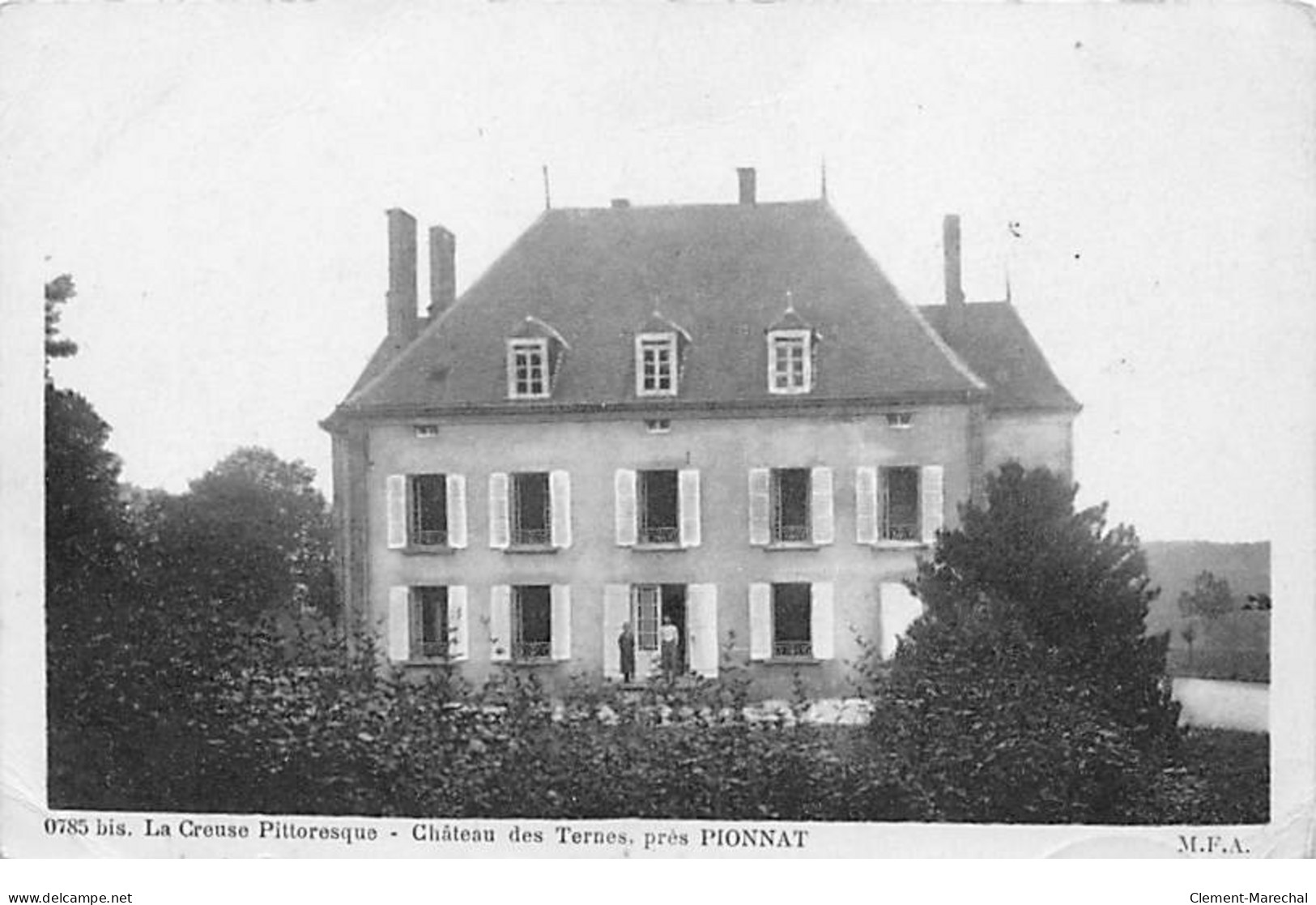 Château Des Ternes Près PIONNAT - Très Bon état - Sonstige & Ohne Zuordnung