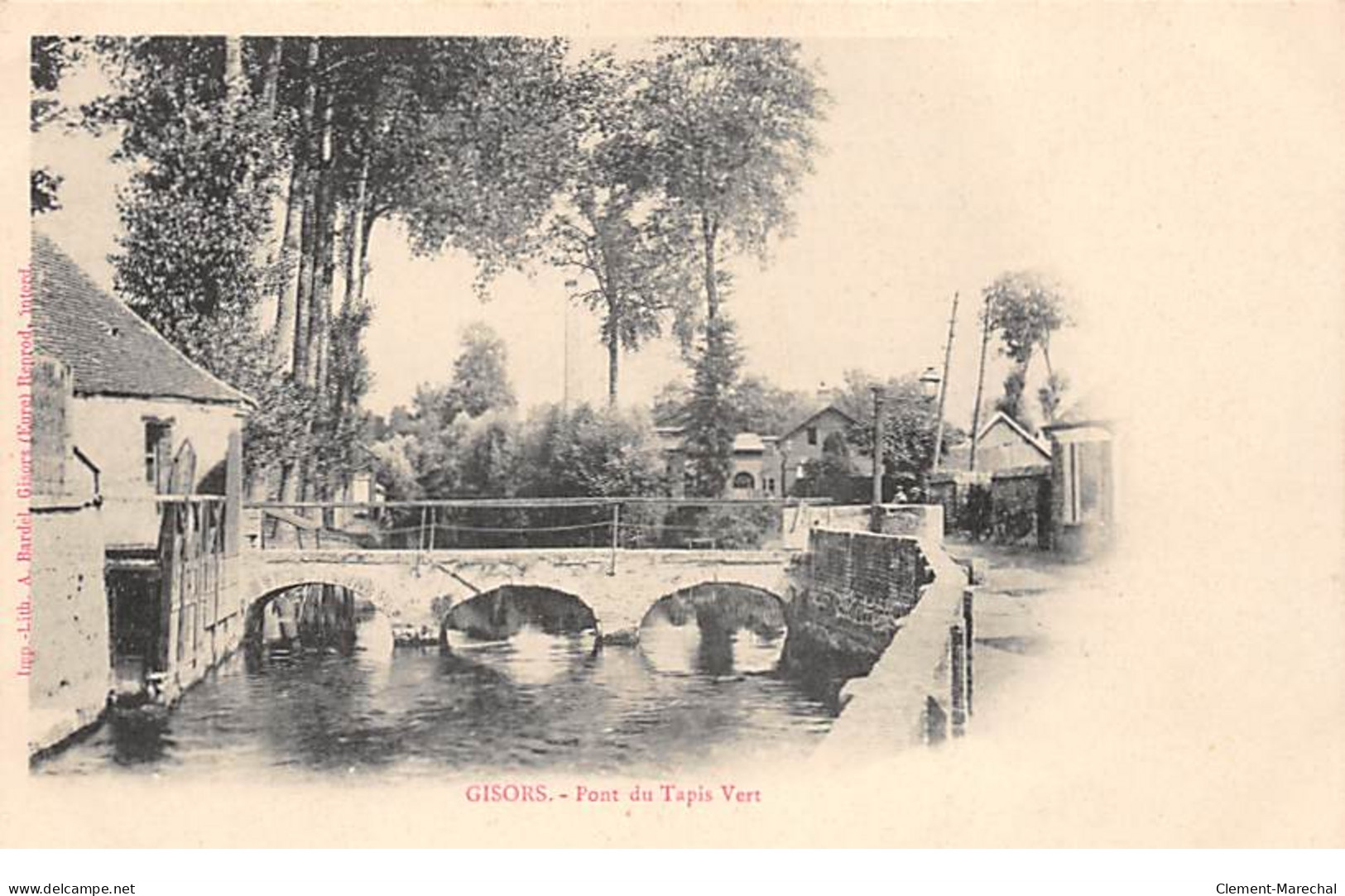 GISORS - Pont Du Tapis Vert - Très Bon état - Gisors