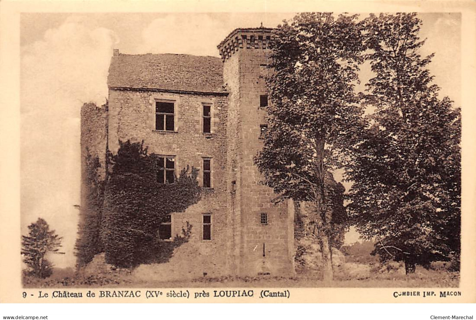 Le Château De BRANZAC Près Loupiac - Très Bon état - Other & Unclassified