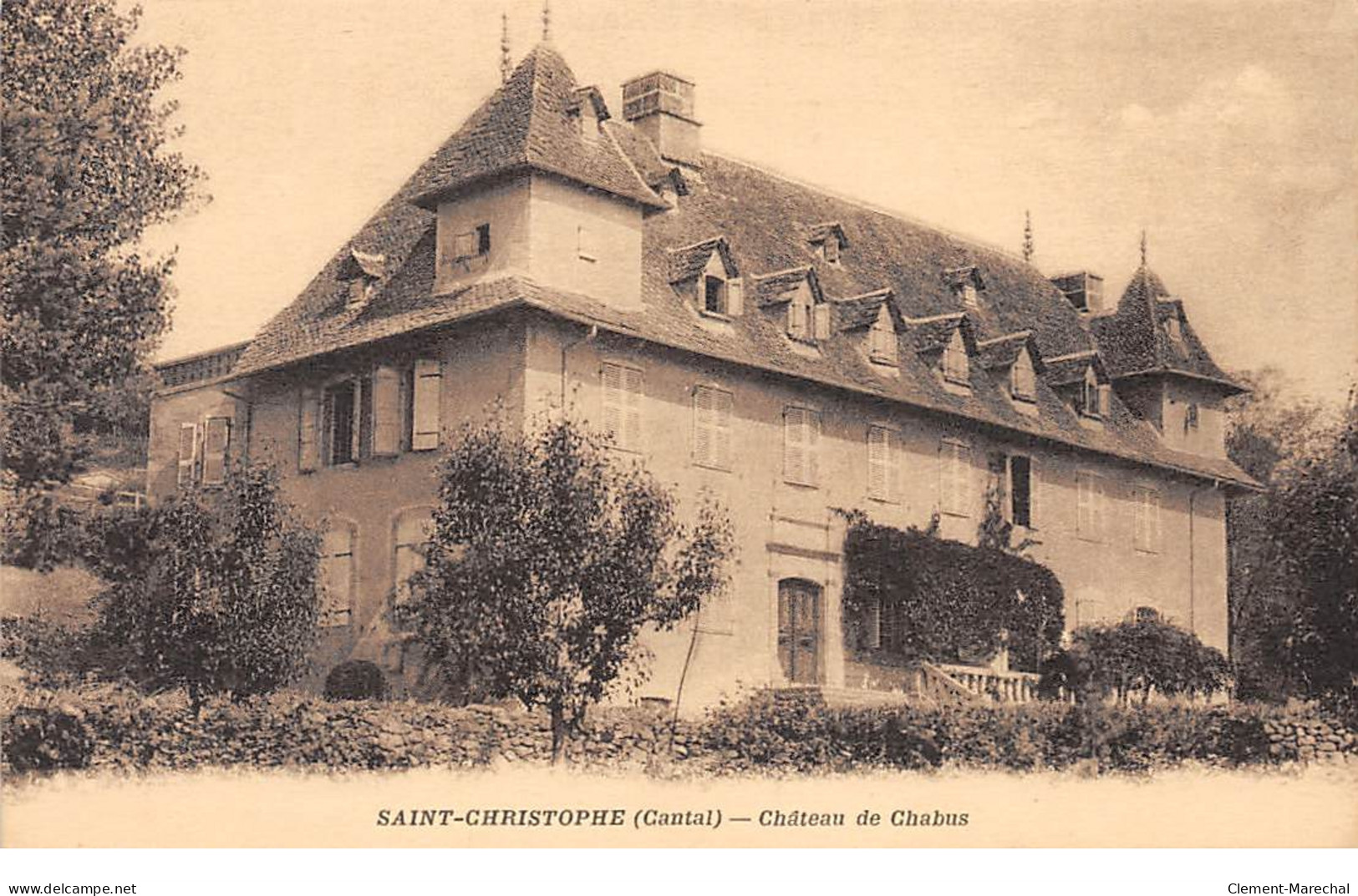 SAINT CHRISTOPHE - Château De Chabus - Très Bon état - Other & Unclassified