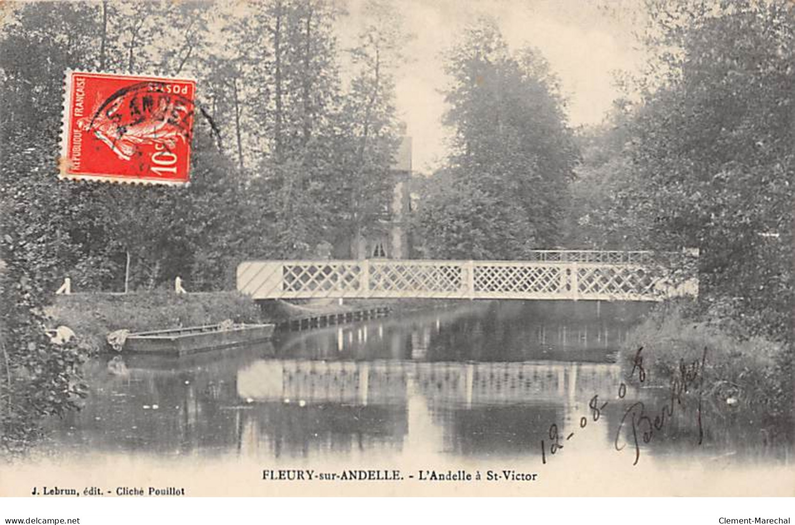 FLEURY SUR ANDELLE - L'Andelle à Saint Victor - Très Bon état - Altri & Non Classificati