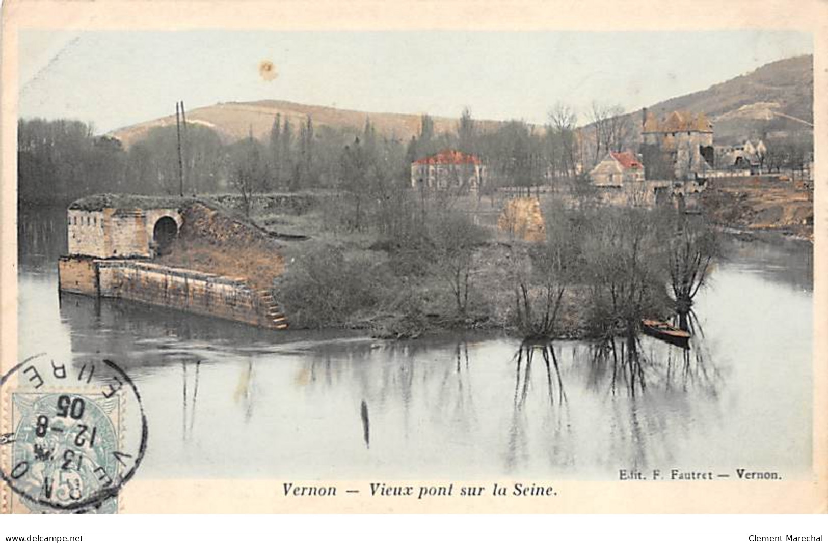 VERNON - Vieux Pont Sur La Seine - Très Bon état - Vernon