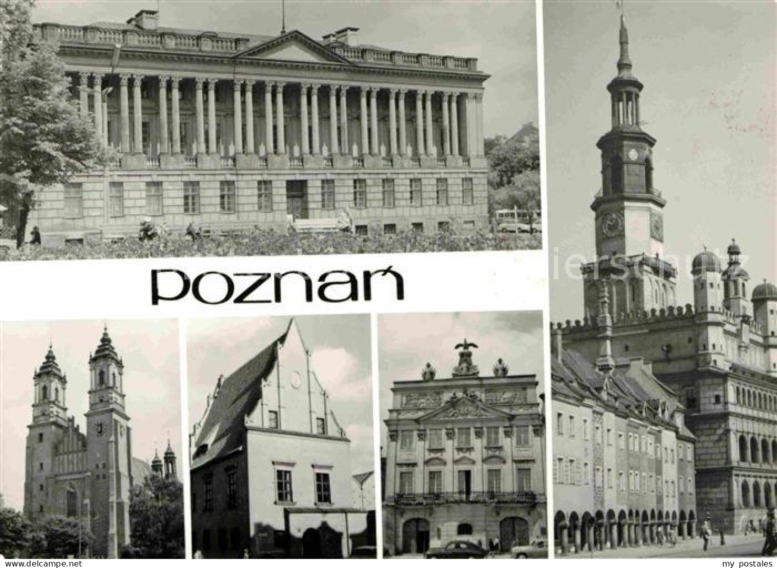 72637549 Poznan Posen Dom Bibliothek Basilika  - Poland