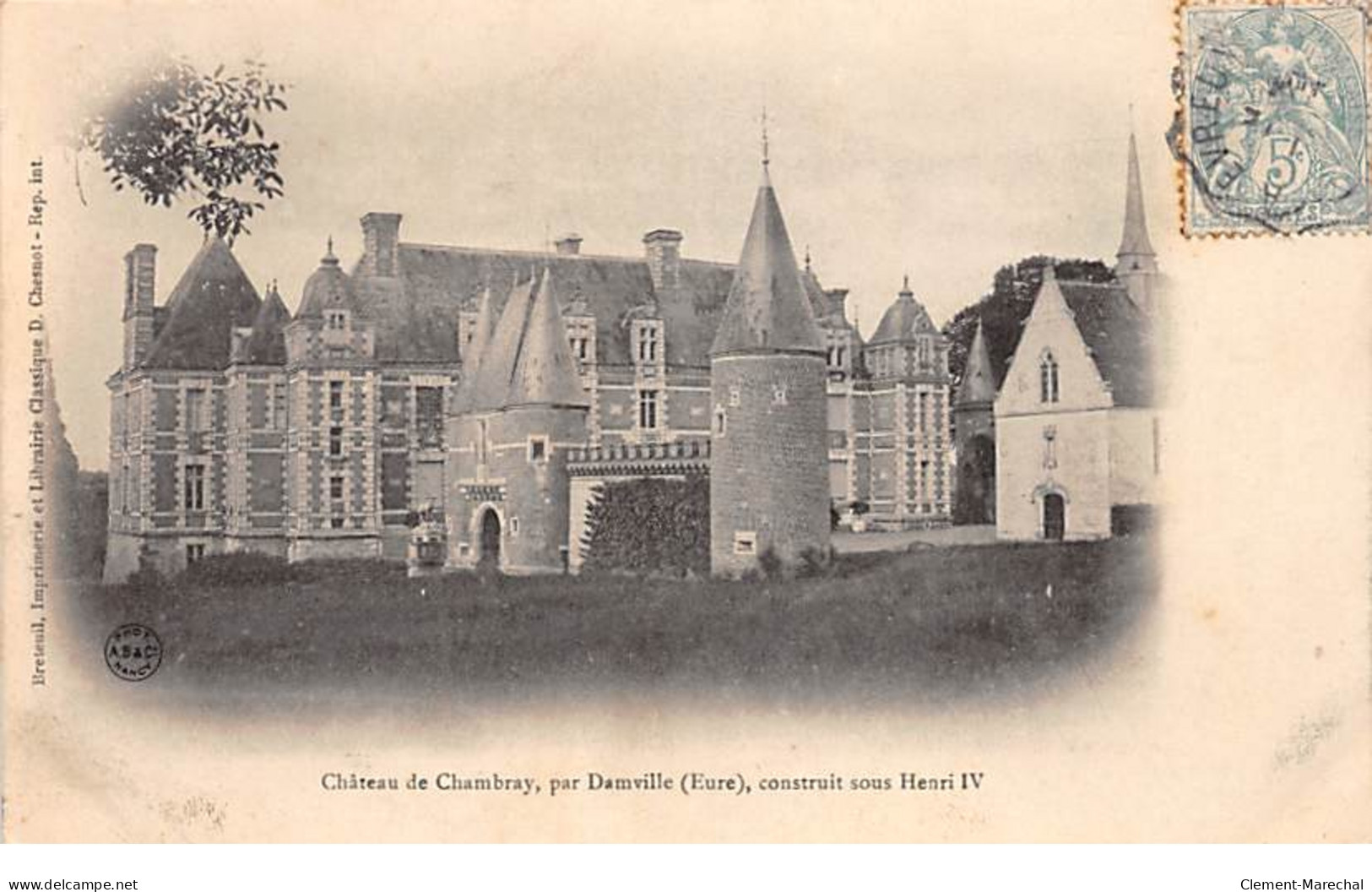 Château De CHAMBRAY, Par Damville - Très Bon état - Sonstige & Ohne Zuordnung