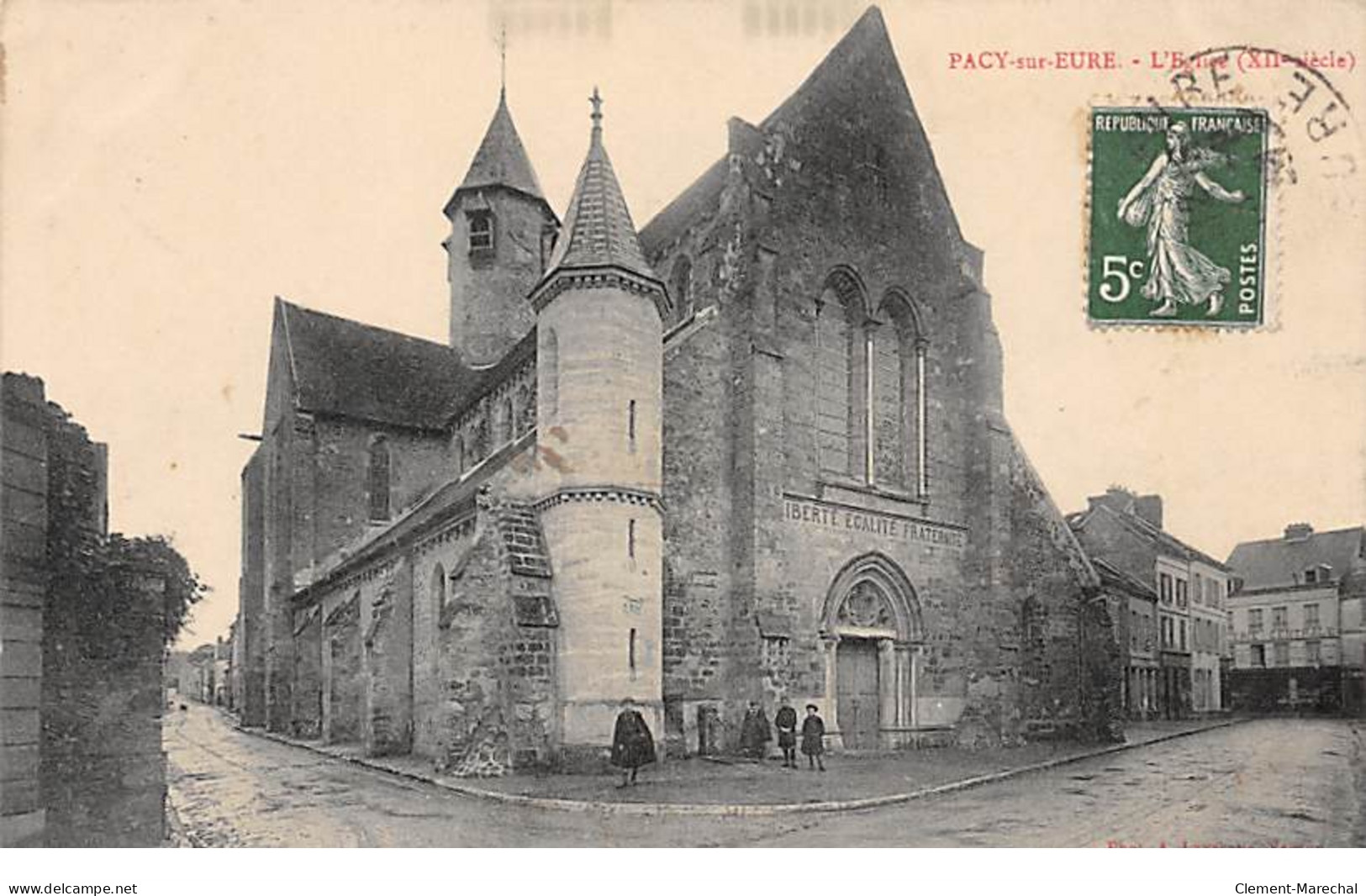 PACY SUR EURE - L'Eglise - Très Bon état - Pacy-sur-Eure