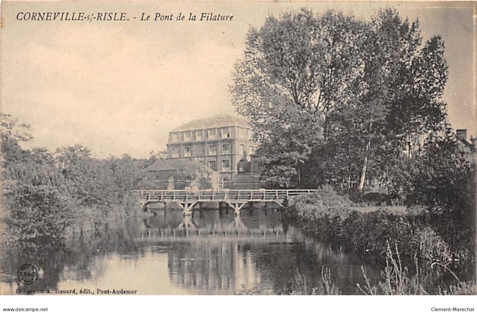 CORNEVILLE SUR RISLE - Le Pont De La Filature - Très Bon état - Sonstige & Ohne Zuordnung