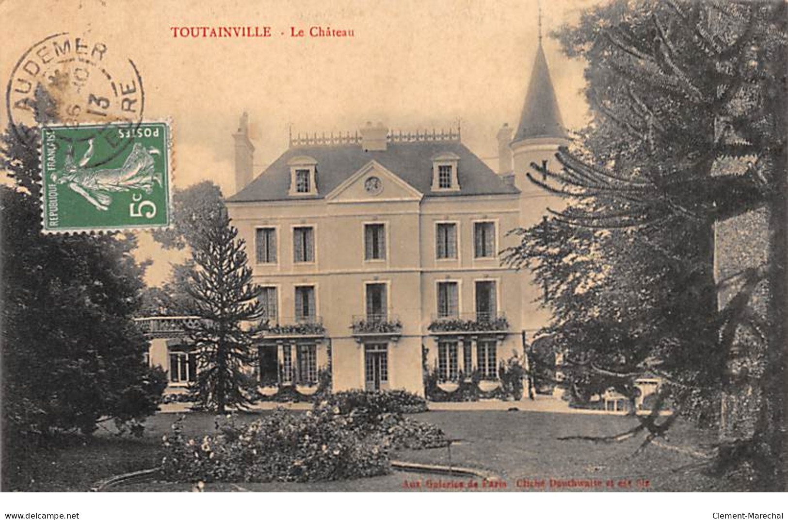 TOUTAINVILLE - Le Château - Très Bon état - Sonstige & Ohne Zuordnung