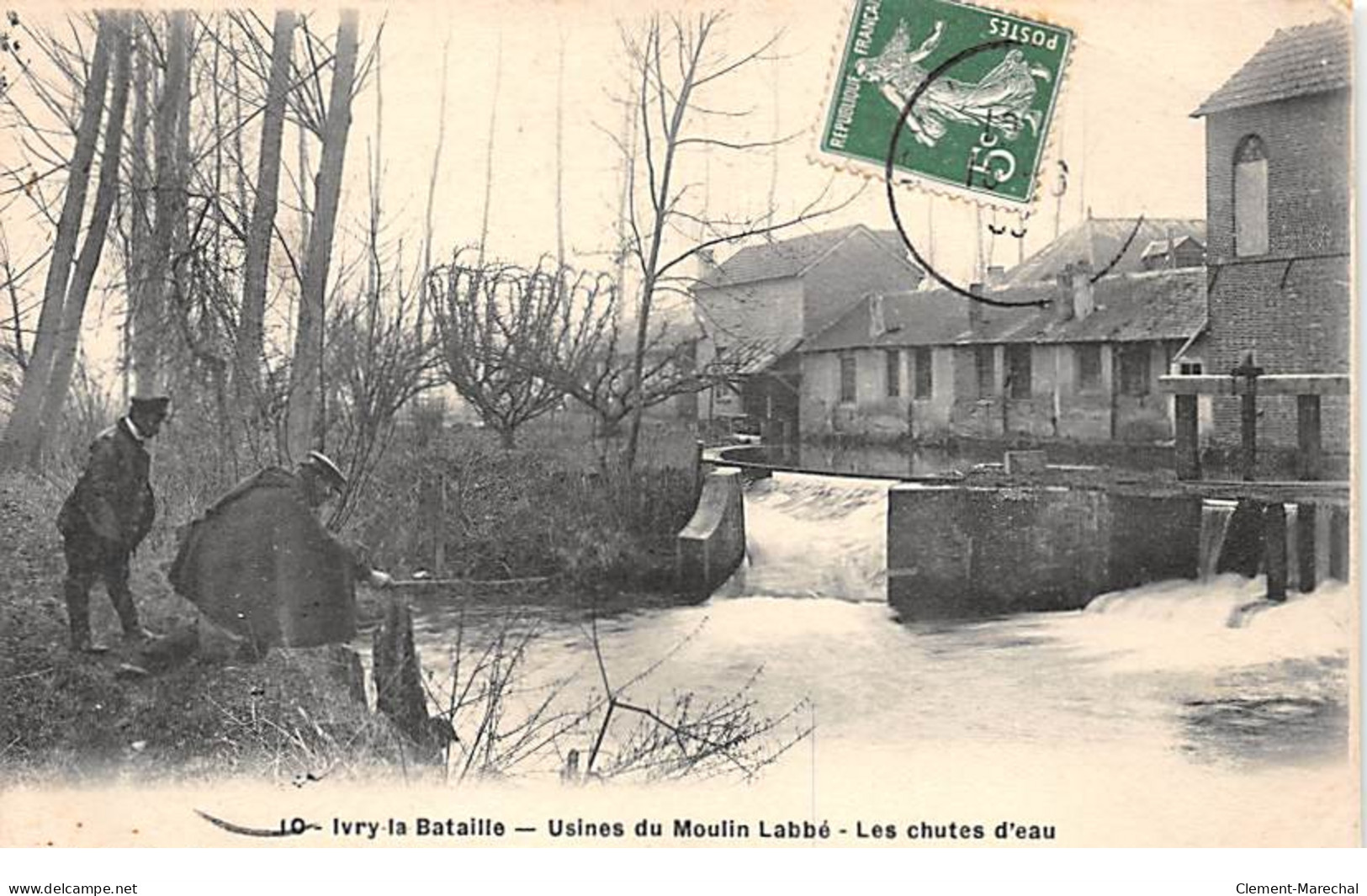 IVRY LA BATAILLE - Usines Du Moulin Labbé - Les Chutes D'eau - Très Bon état - Ivry-la-Bataille