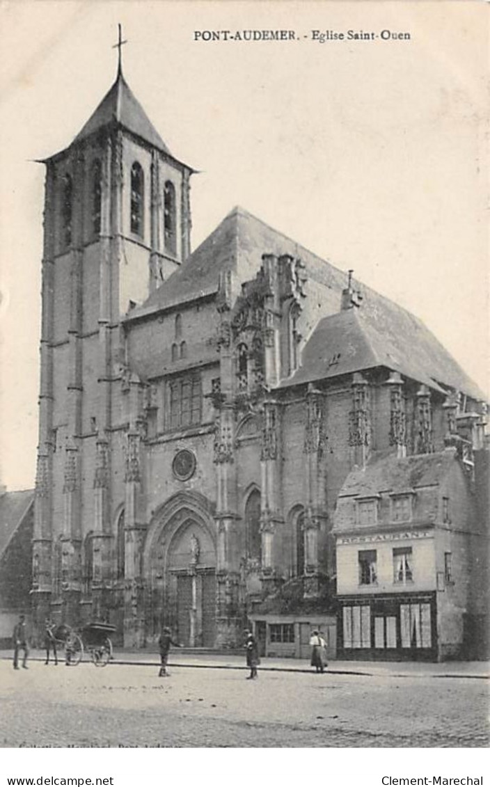 PONT AUDEMER - Eglise Saint Ouen - Très Bon état - Pont Audemer