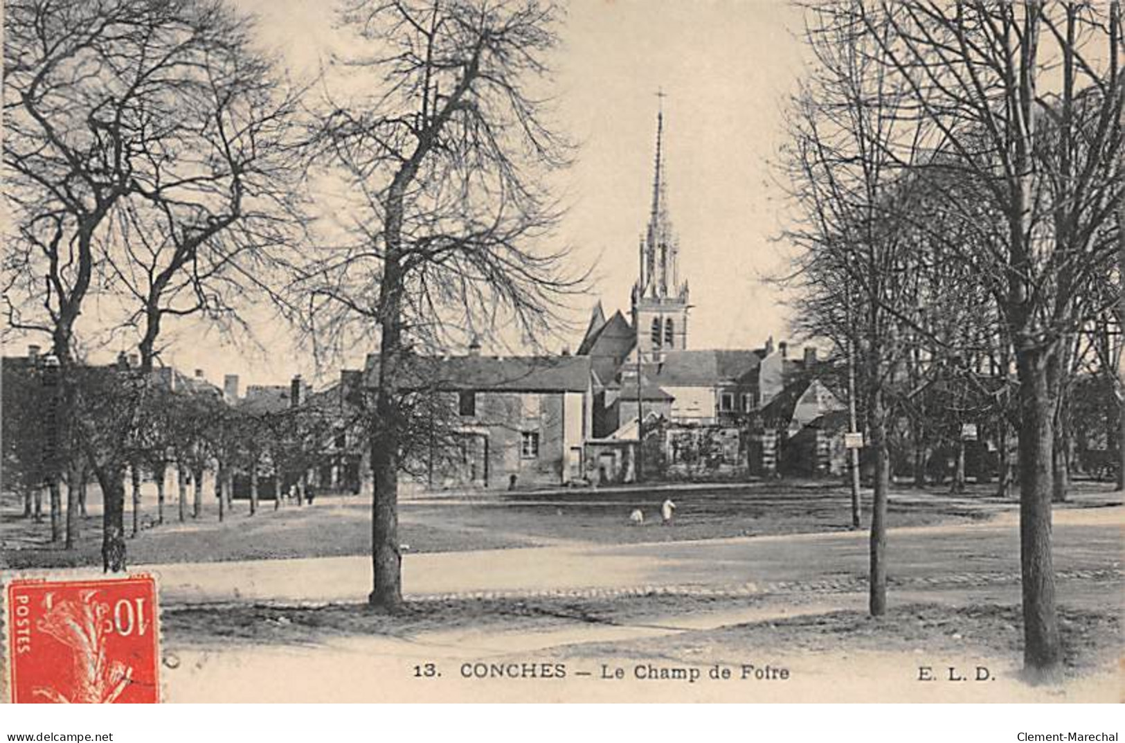 CONCHES - Le Champ De Foire - Très Bon état - Conches-en-Ouche