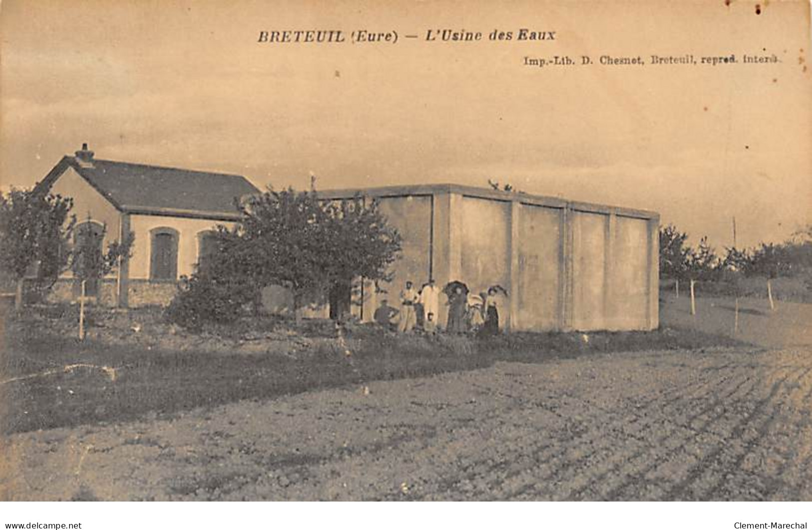 BRETEUIL - L'Usine Des Eaux - Très Bon état - Breteuil