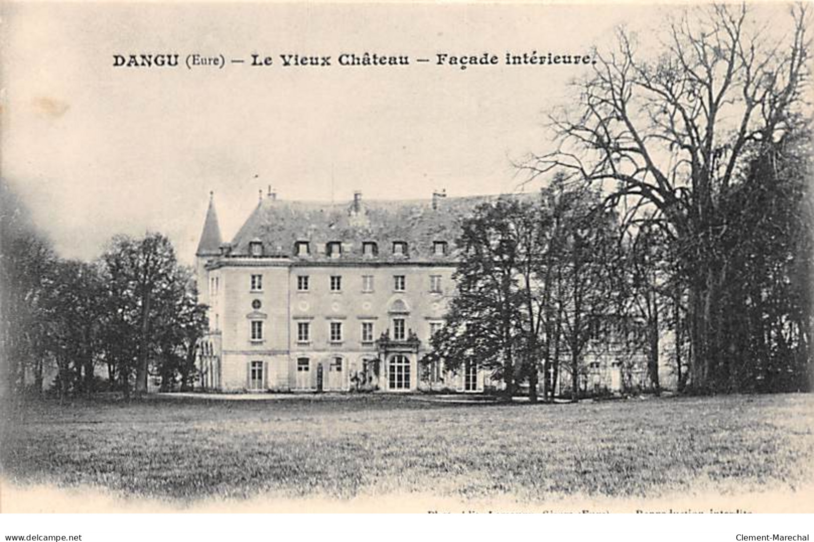 DANGU - Le Vieux Château - Façade Intérieure - Très Bon état - Dangu