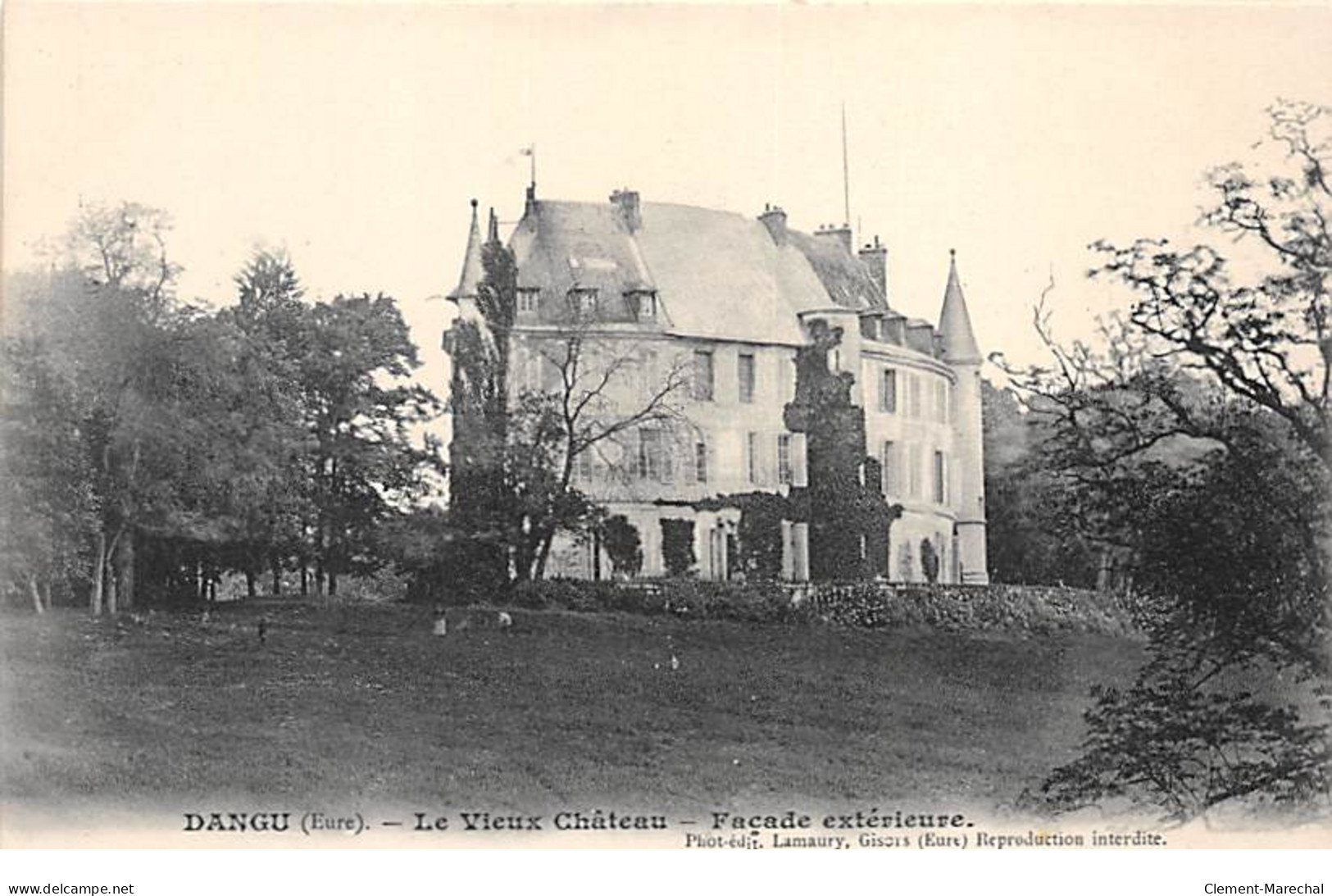 DANGU - Le Vieux Château - Façade Extérieure - Très Bon état - Dangu