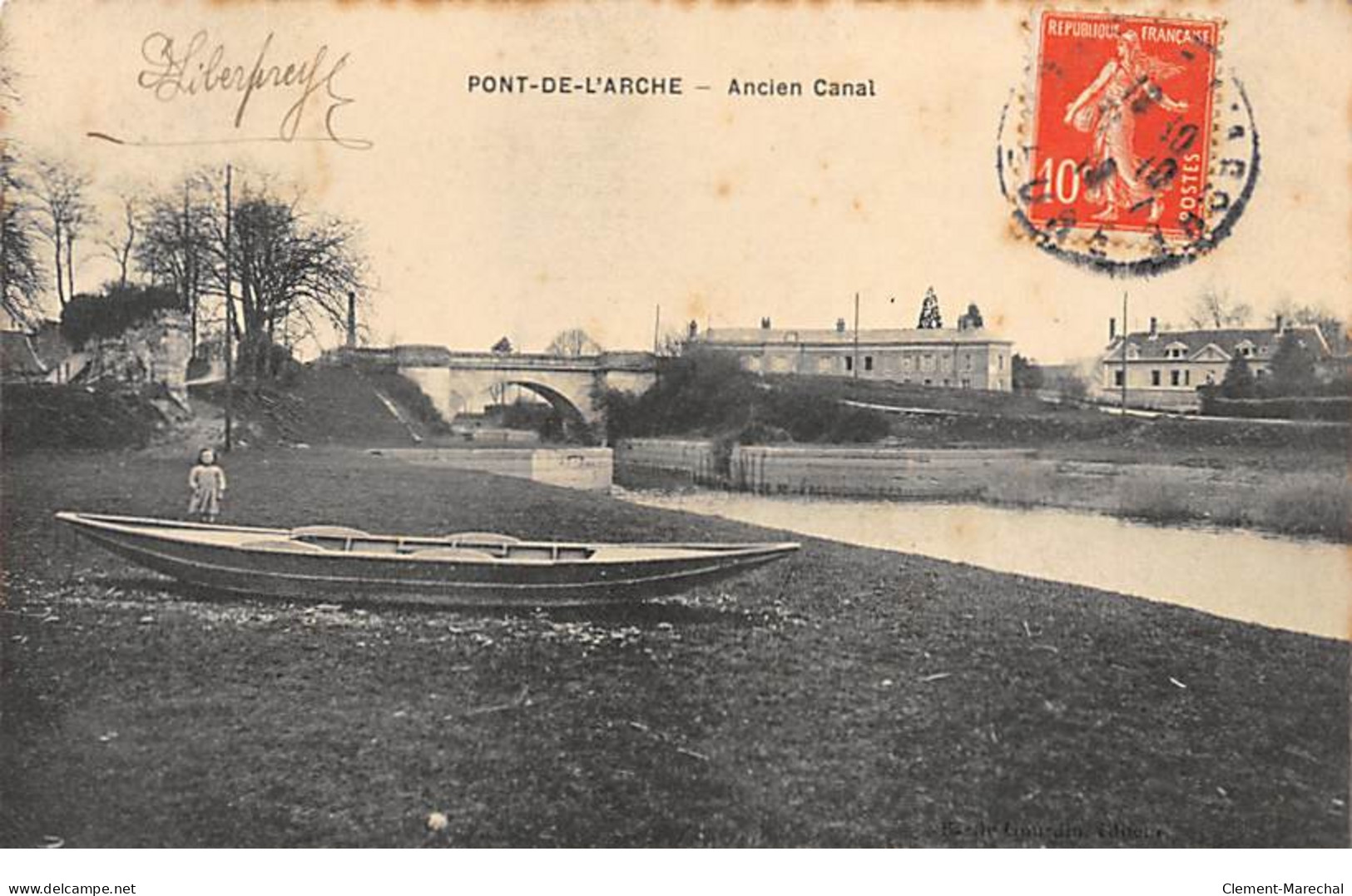 PONT DE L'ARCHE - Ancien Canal - Très Bon état - Pont-de-l'Arche