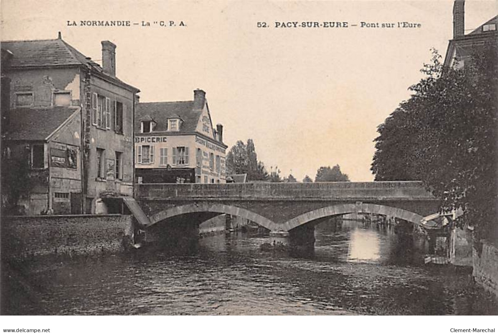 PACY SUR EURE - Pont Sur L'Eure - Très Bon état - Pacy-sur-Eure