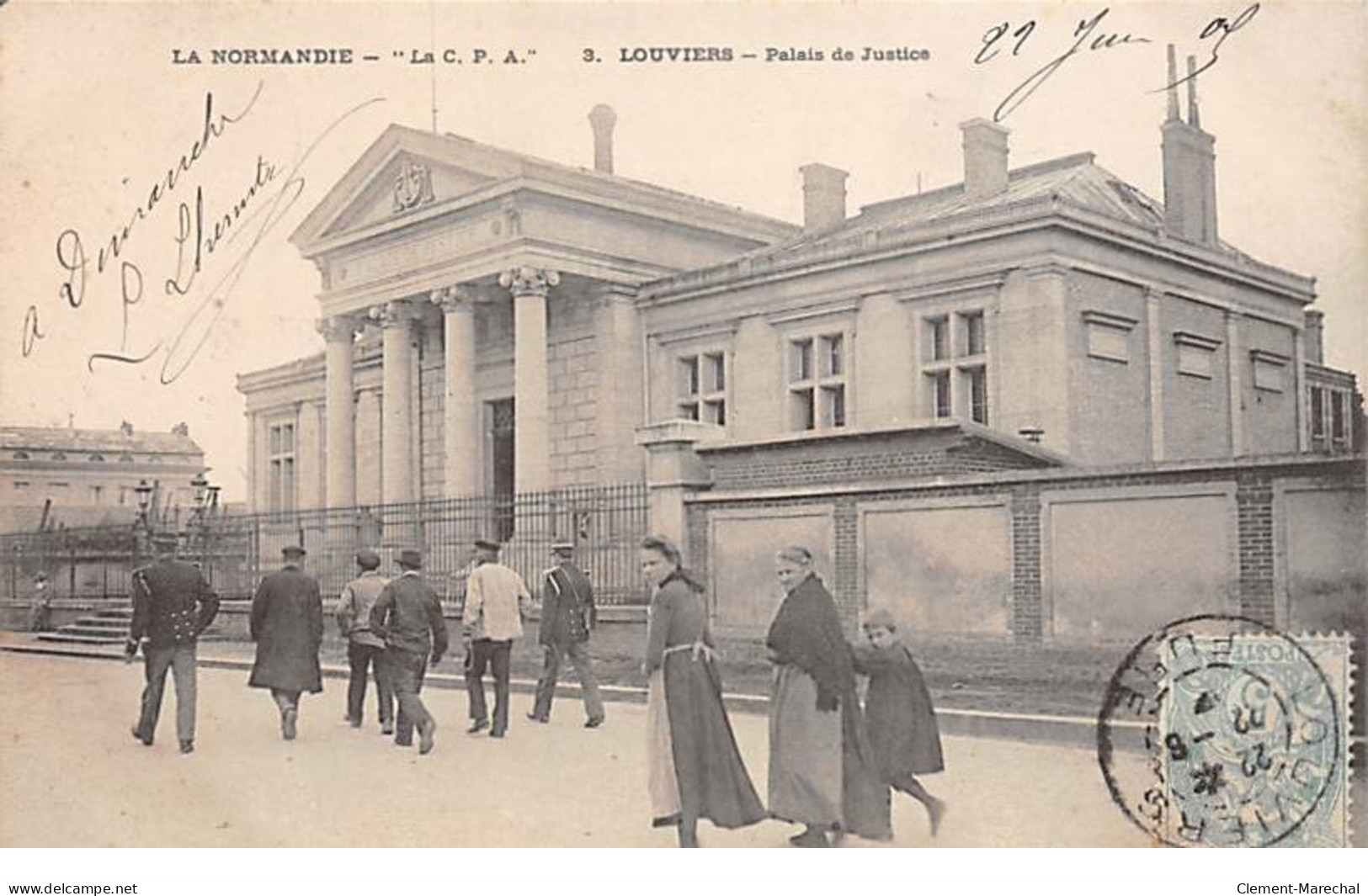 LOUVIERS - Palais De Justice - Très Bon état - Louviers