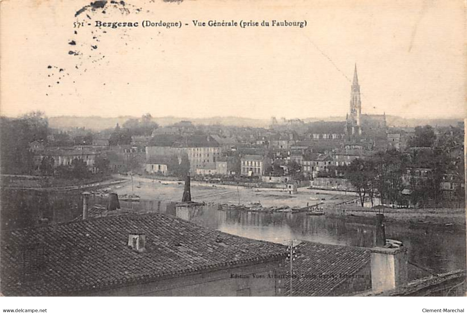 BERGERAC - Vue Générale - Très Bon état - Bergerac