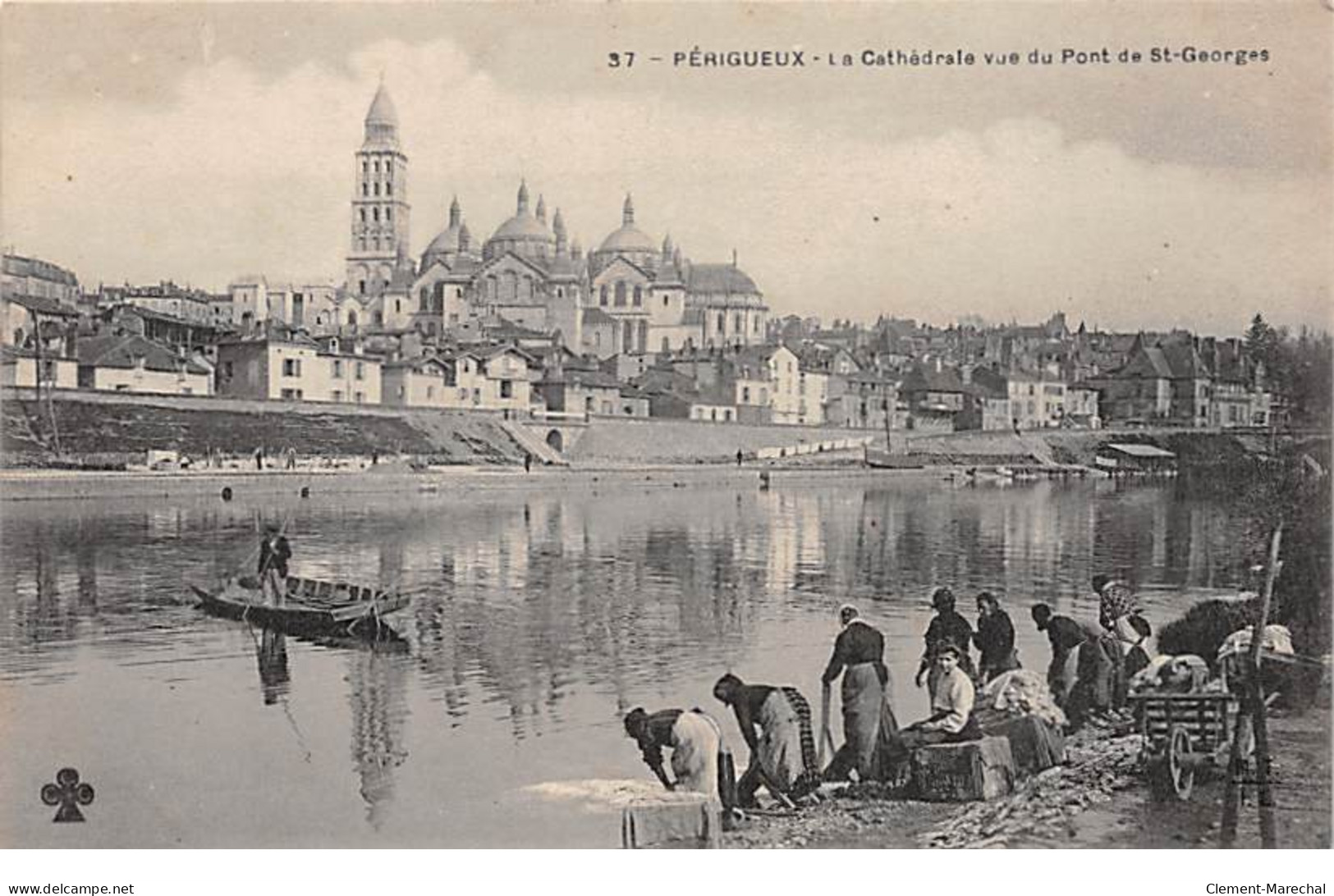 PERIGUEUX - La Cathédrale Vue Du Pont De Saint Georges - Très Bon état - Périgueux