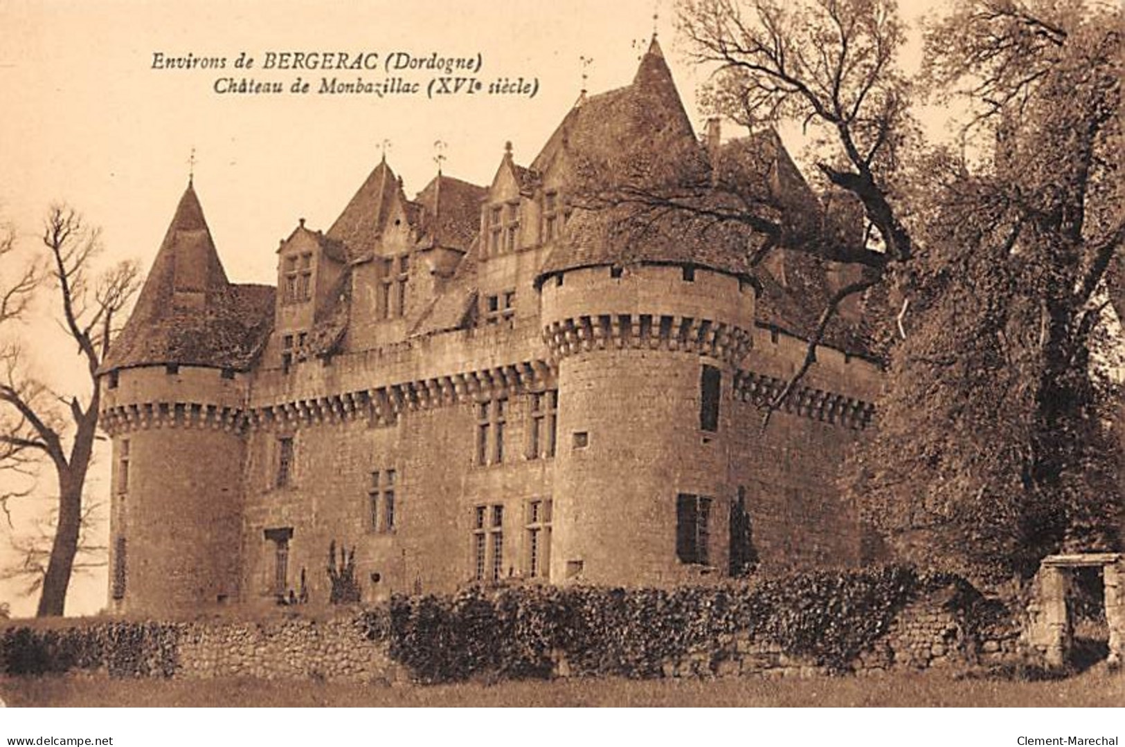 Environs De BERGERAC - Château De MONBAZILLAC - Très Bon état - Autres & Non Classés