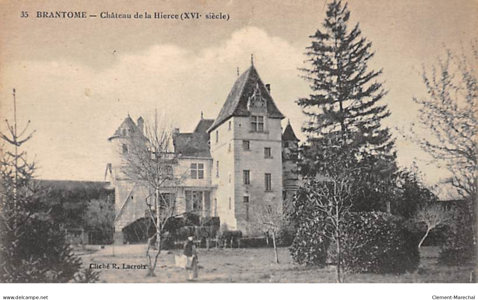 BRANTOME - Château De La Hierce - Très Bon état - Brantome