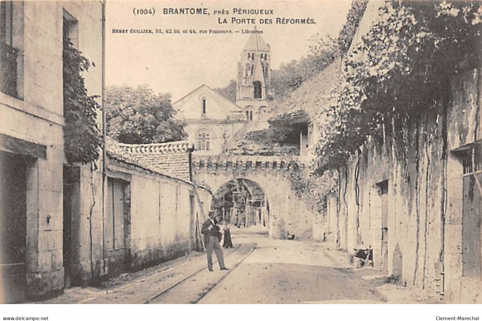 BRANTOME Près Périgueux - La Porte Des Réformés - Très Bon état - Brantome