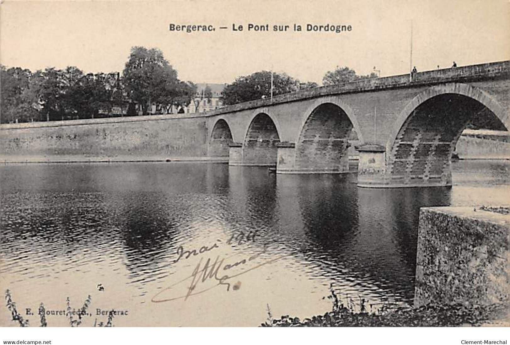 BERGERAC - Le Pont Sur La Dordogne - Très Bon état - Bergerac