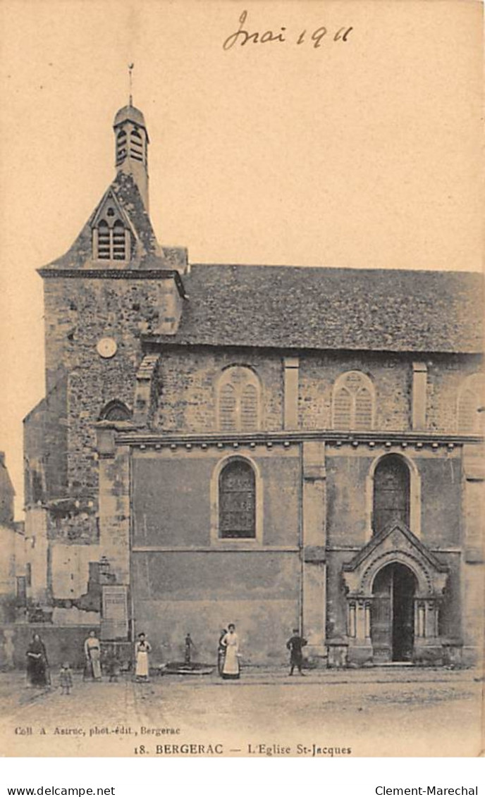 BERGERAC - L'Eglise Saint Jacques - Très Bon état - Bergerac