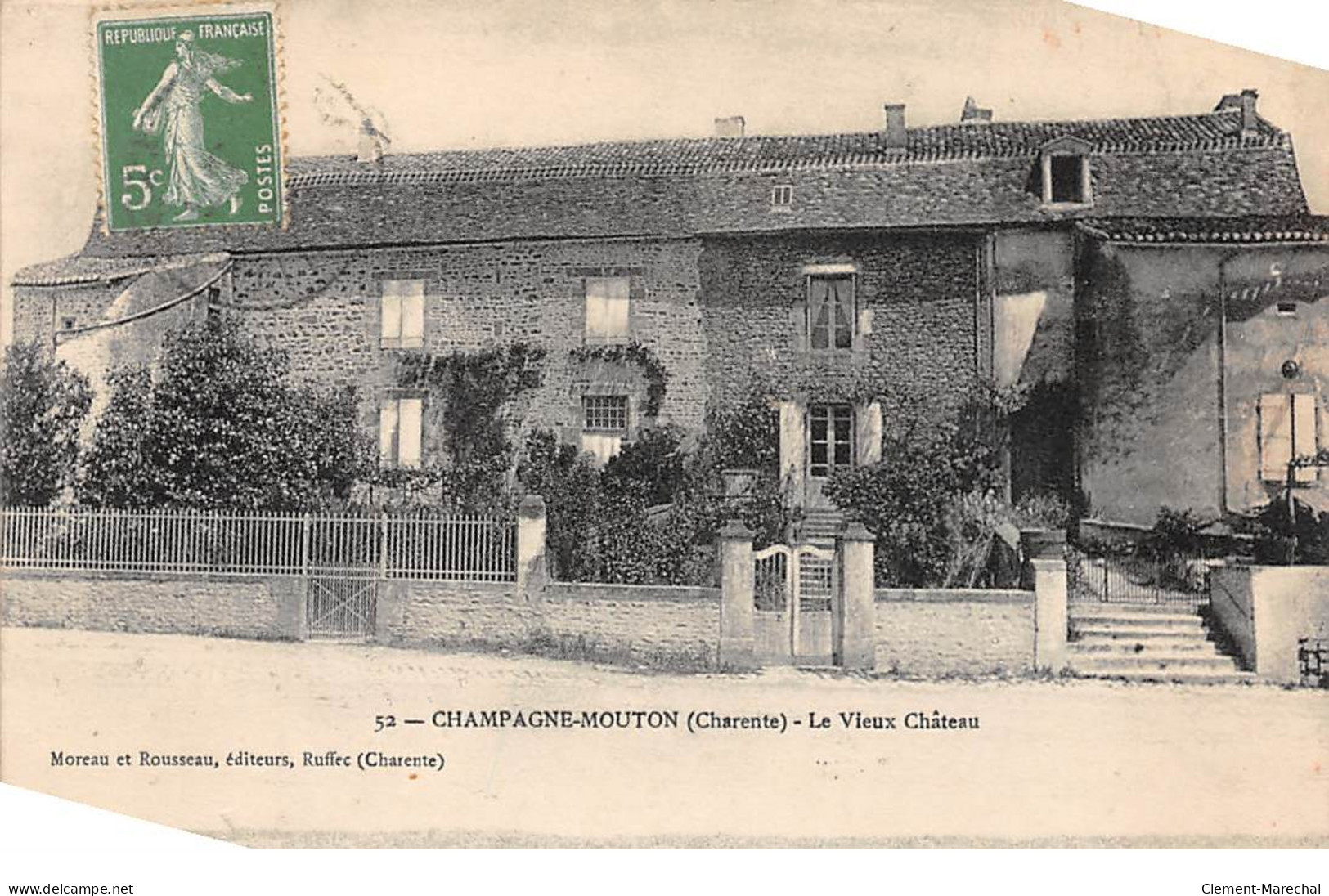 CHAMPAGNE MOUTON - Le Vieux Château - Très Bon état - Sonstige & Ohne Zuordnung