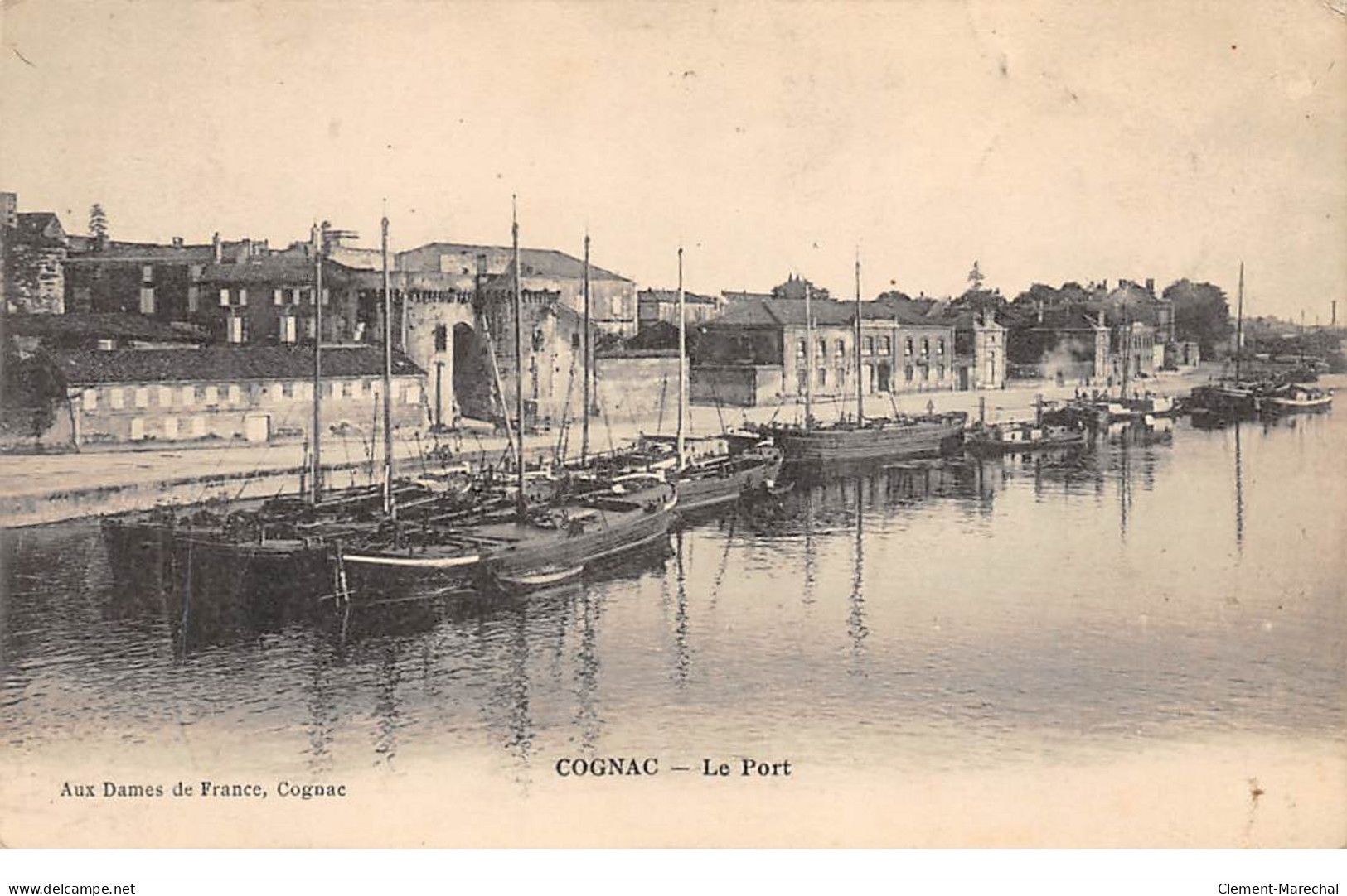 COGNAC - Le Port - Très Bon état - Cognac