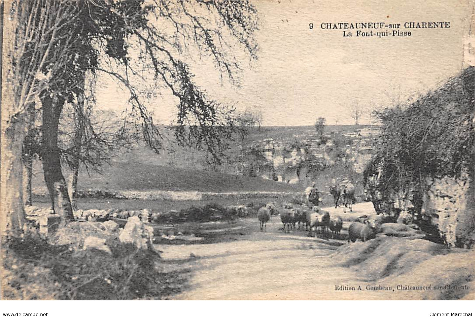 CHATEAUNEUF SUR CHARENTE - La Font Qui Pisse - Très Bon état - Chateauneuf Sur Charente