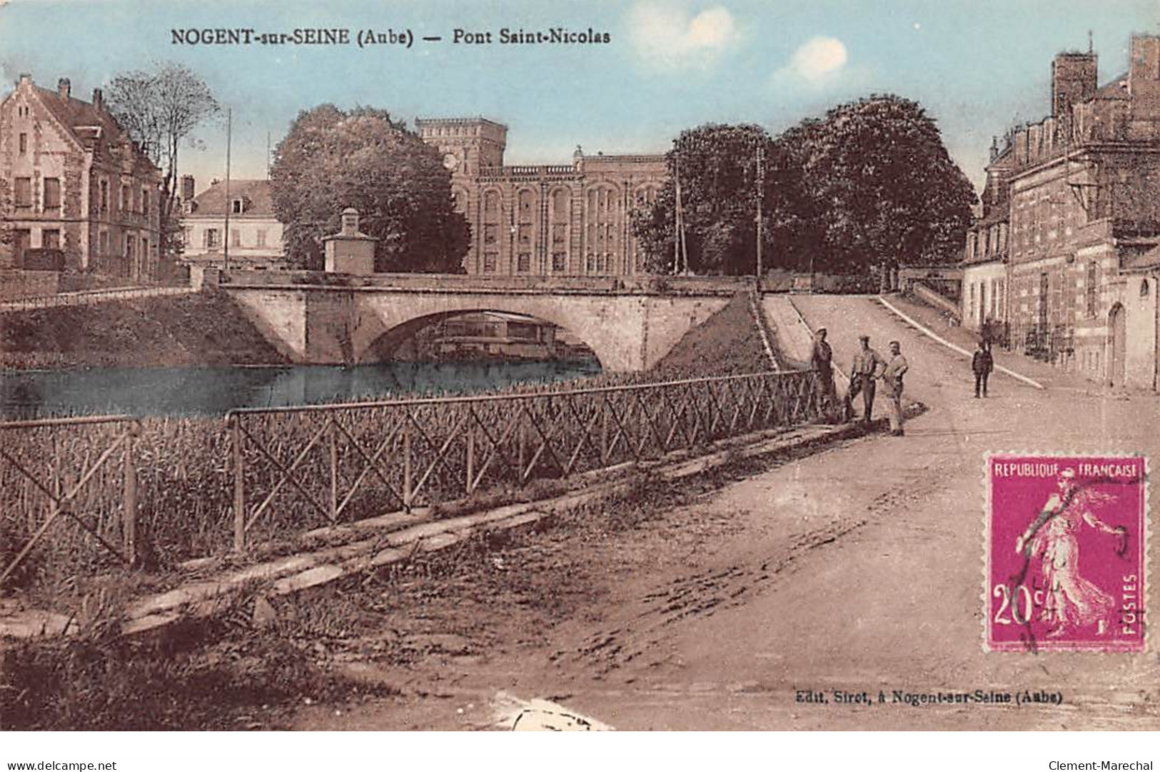 NOGENT SUR SEINE - Pont Saint Nicolas - Très Bon état - Nogent-sur-Seine